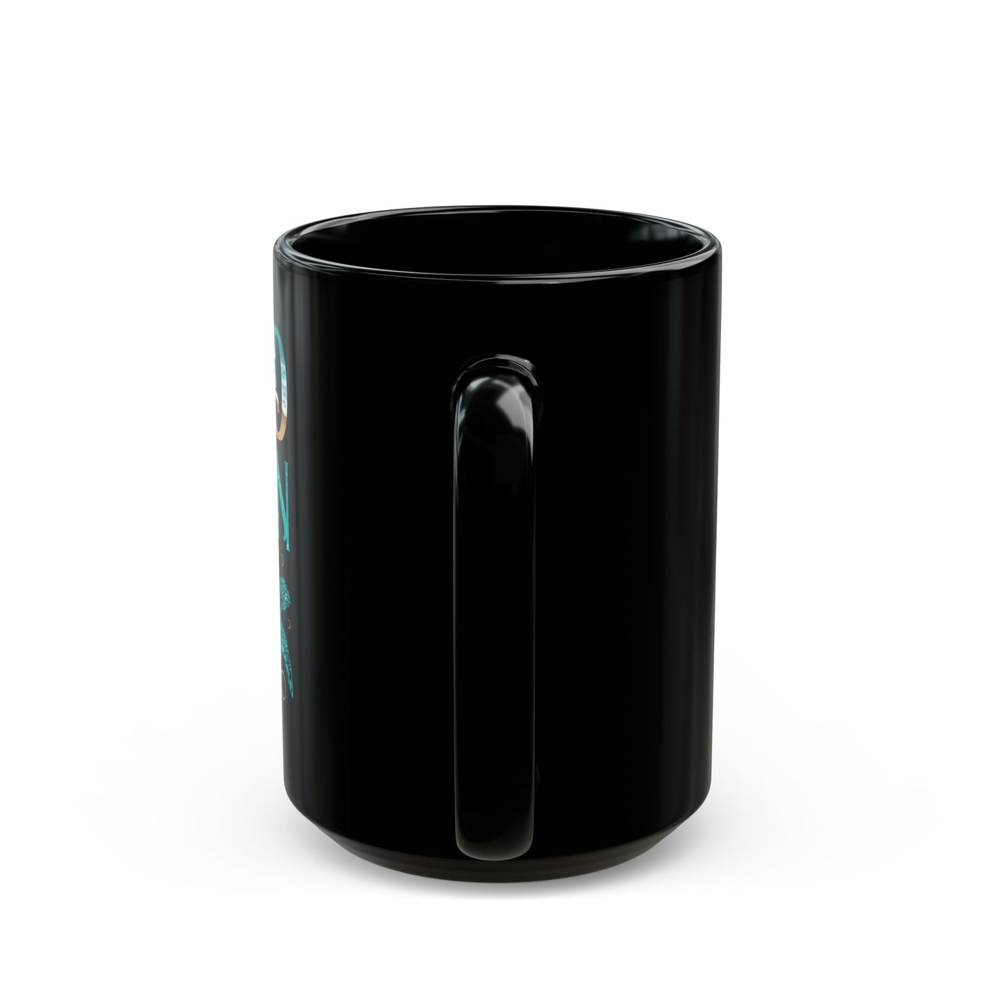I Need Vitamin Sea Funny Ocean Turtle Water Beach - Black Mug