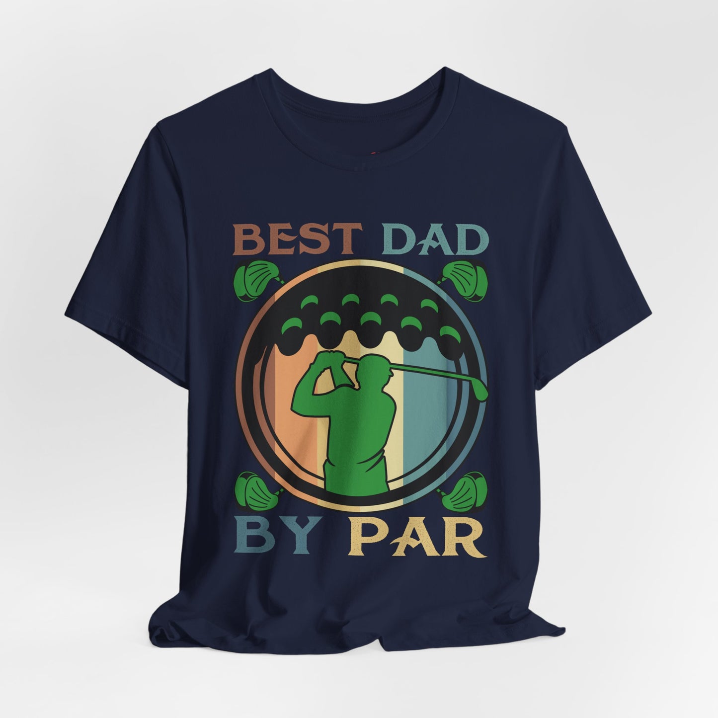 BEST DAD BY PAR Golf Dad Funny TShirt