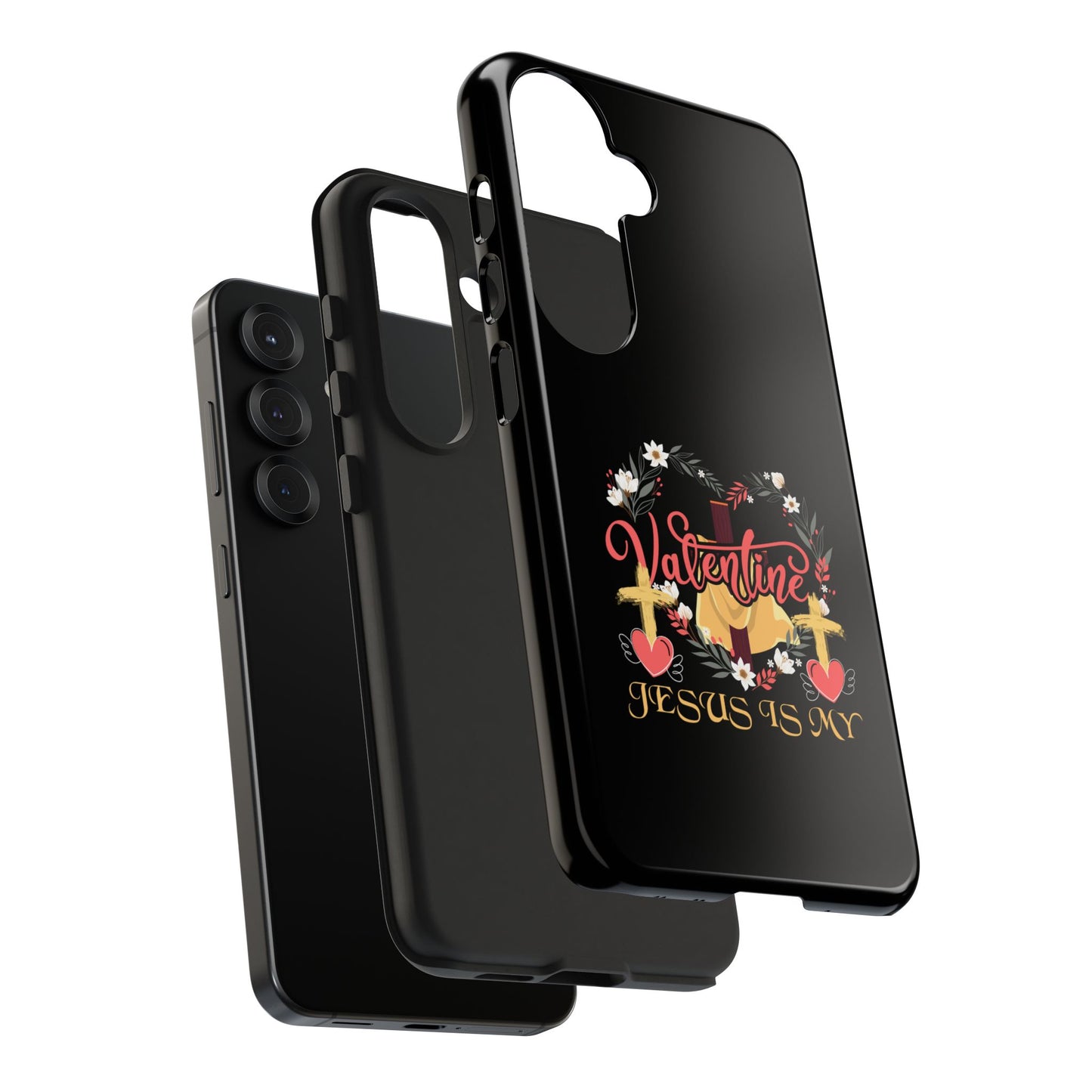 Jesus Is My Valentine Heart Valentine'S Day - Tough Phone Case