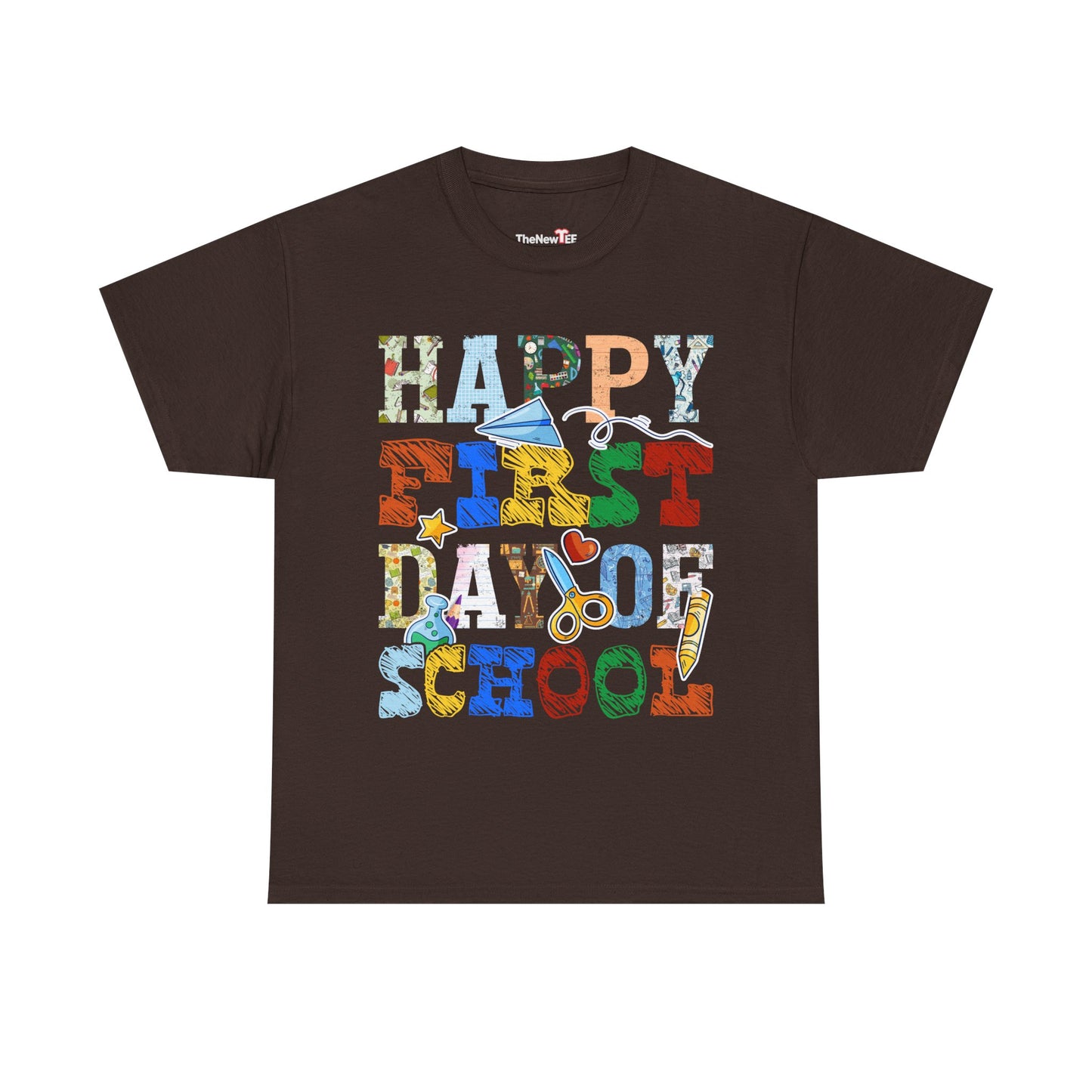 Happy First Day Of School Teacher Back To School Student - Unisex Graphic T-Shirt