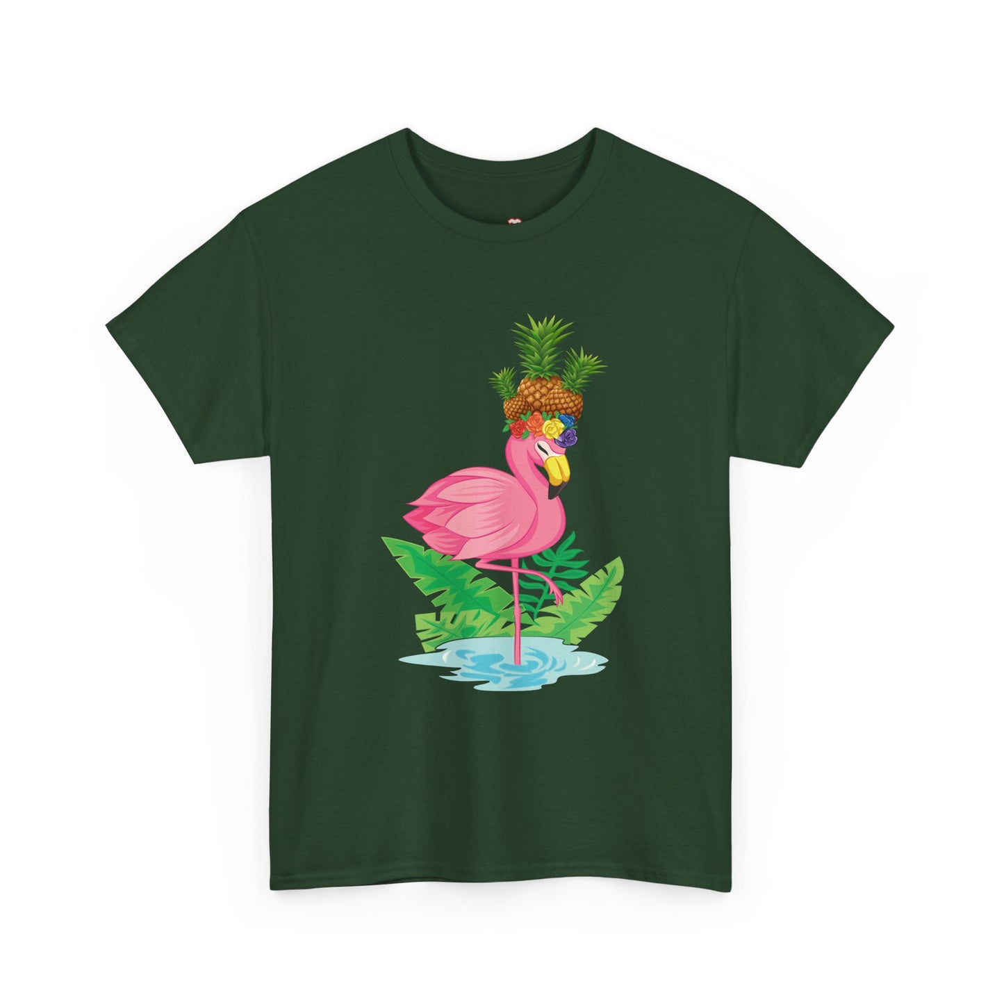 Funny Flamingo Pineapple Pun Lover Gift Pine Mingo - Unisex T-Shirt
