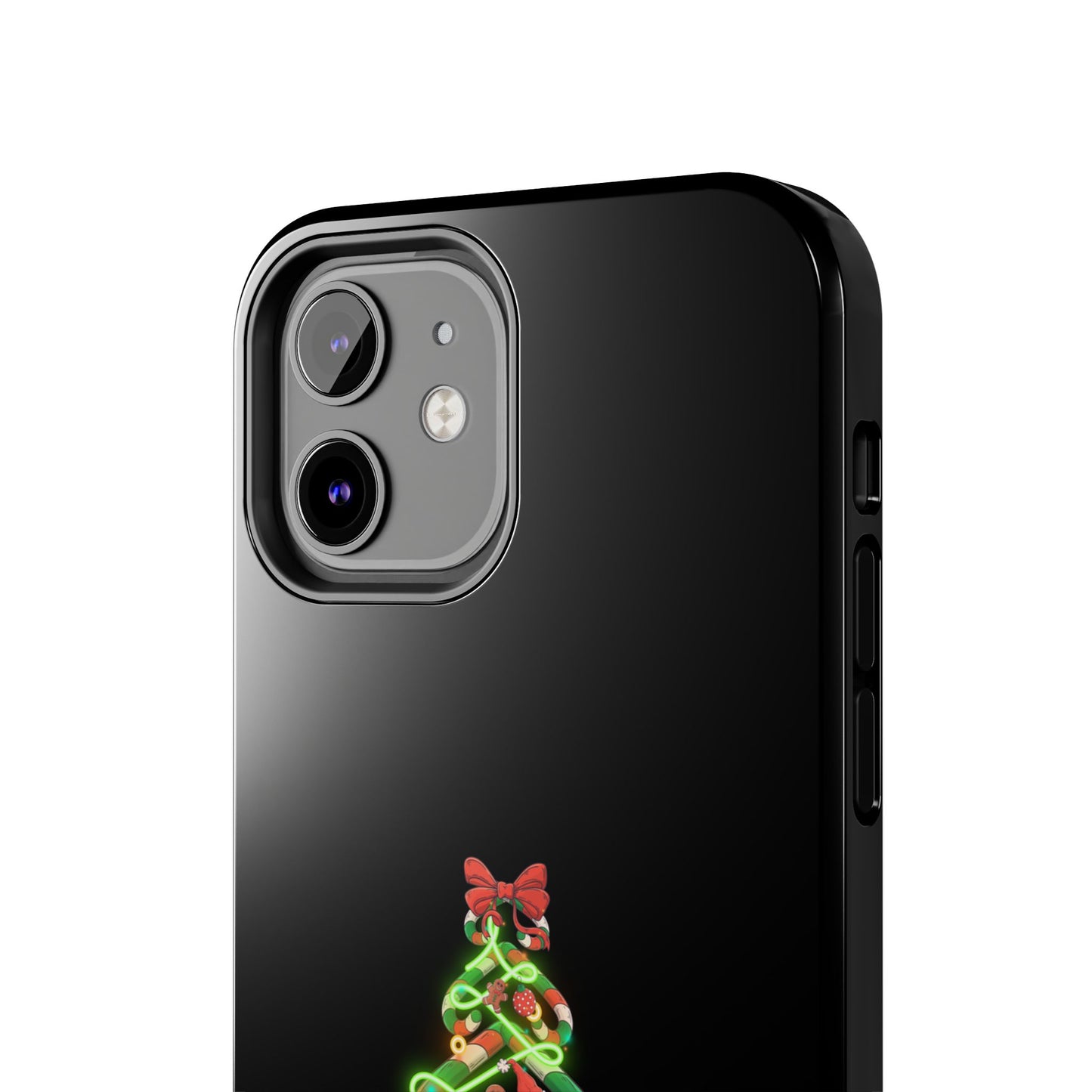 Christmas Candy Cane Xmas Tree Light Gifts - Tough Phone Case