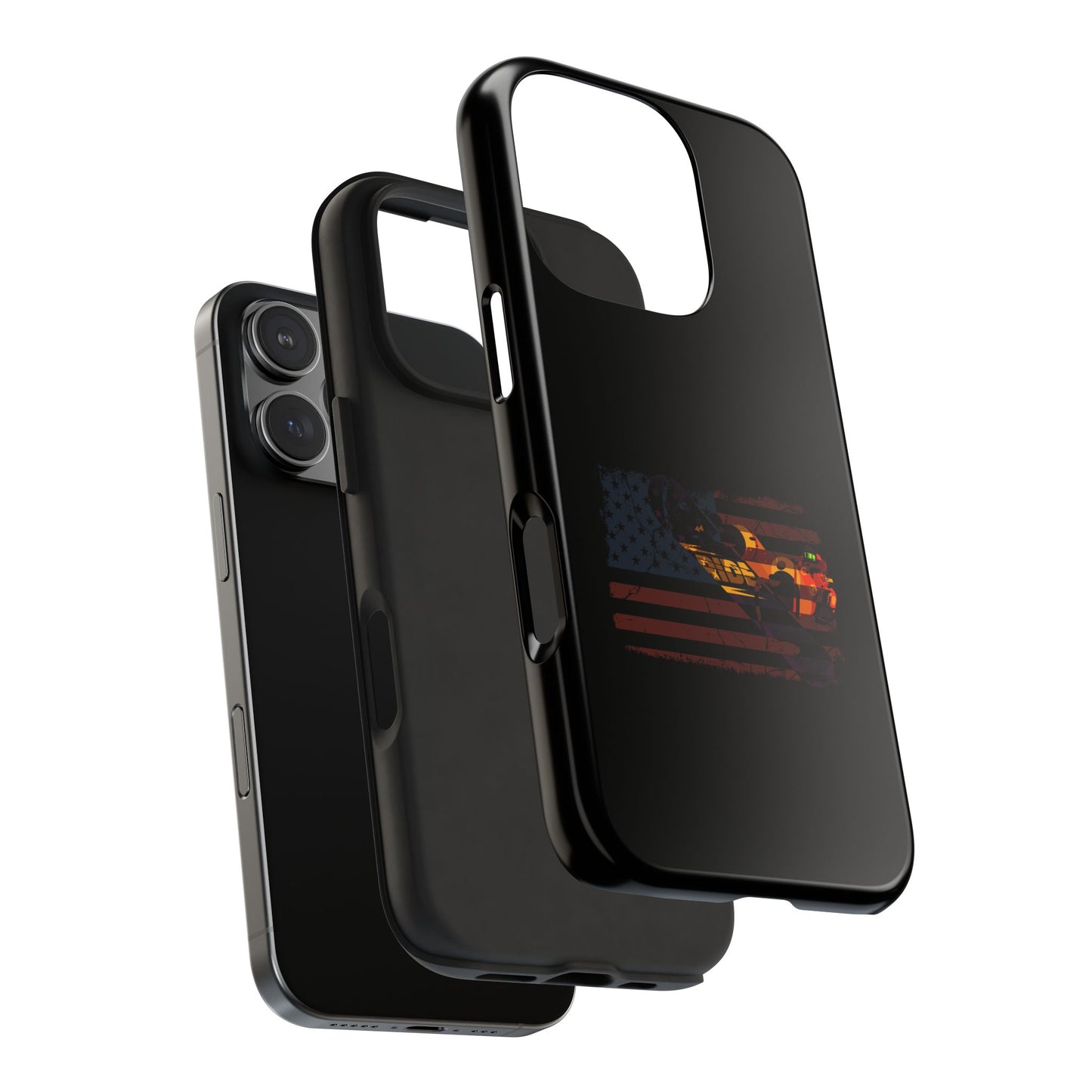 American Flag Camouflage Snowboarding Snowboarder Snowboard Tough Phone Case