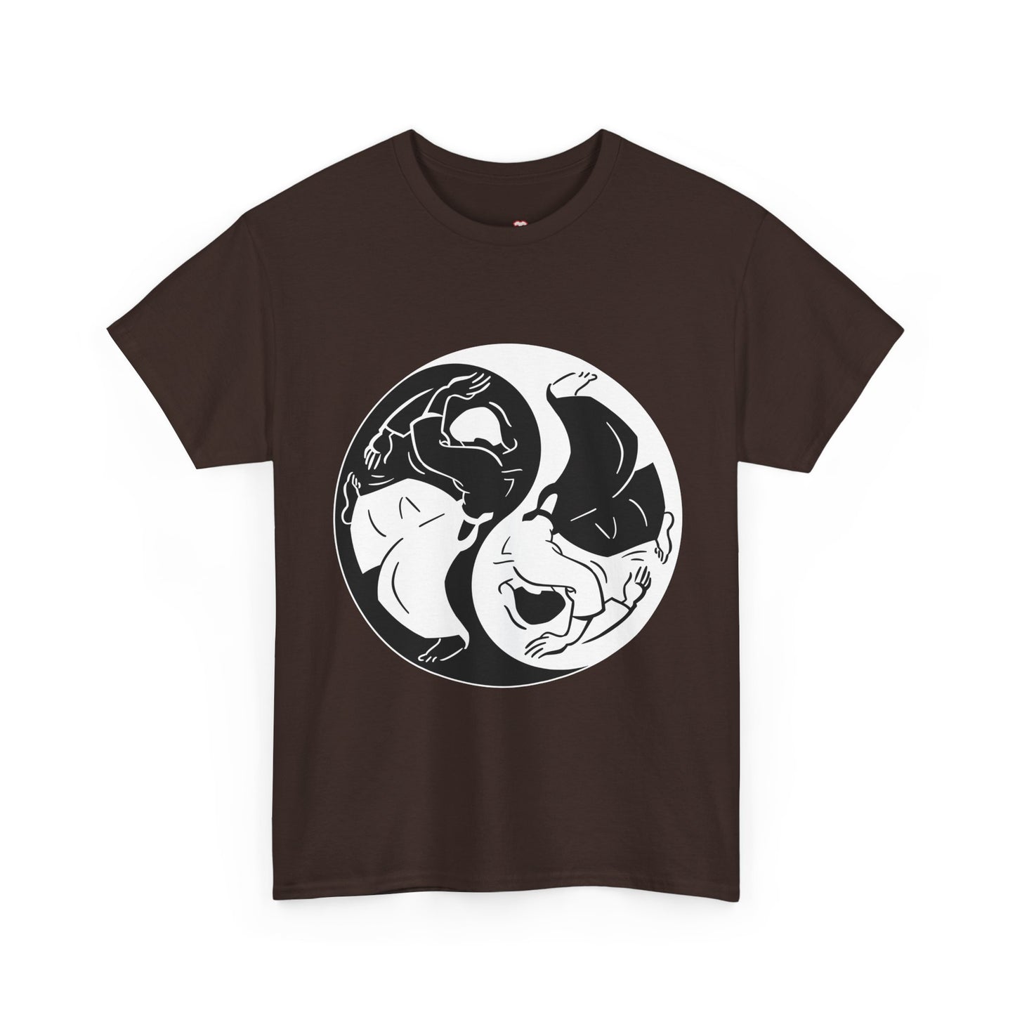 Whirling Dervish Yin Yang Balance Harmony Unisex Graphic T-Shirt