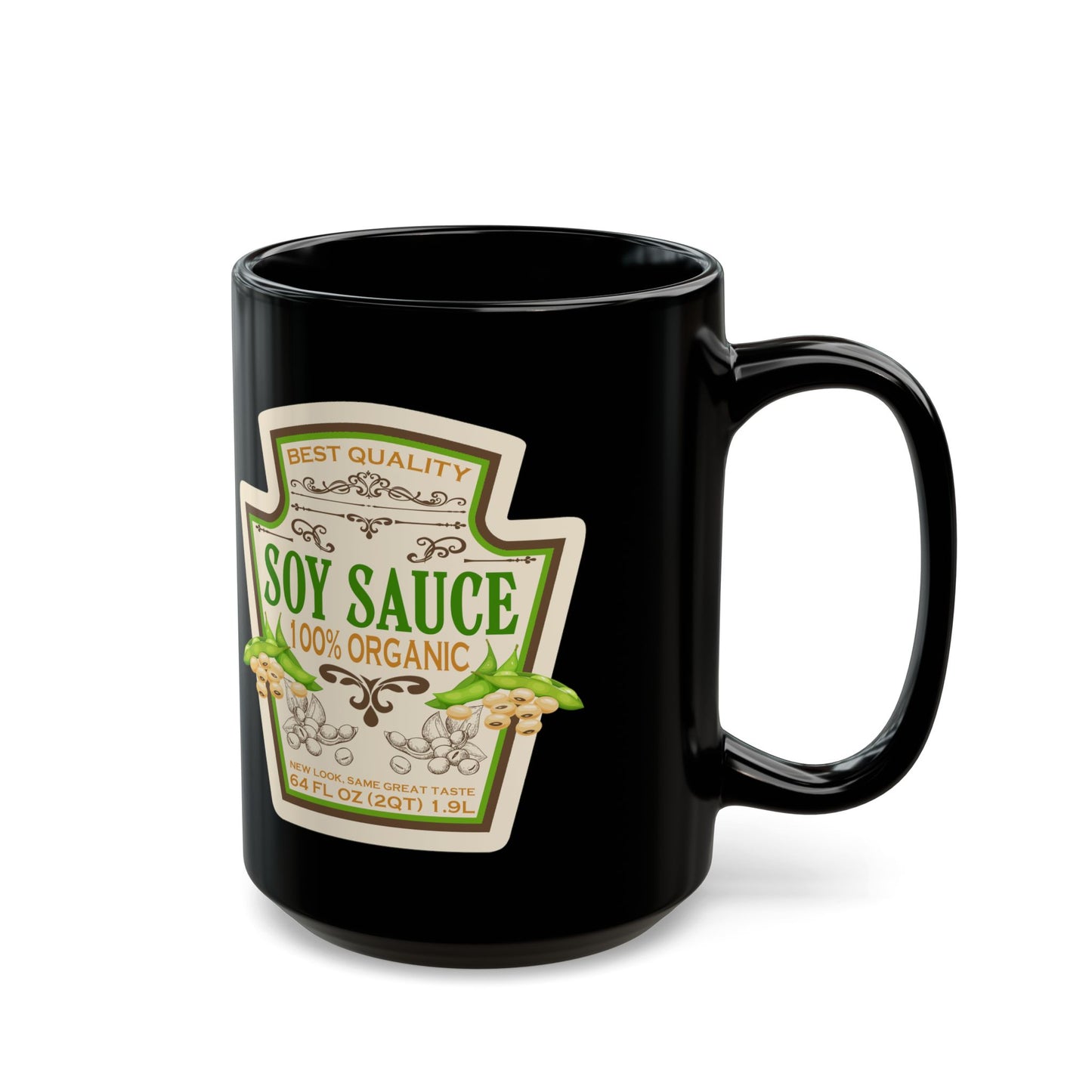 Soy Sauce Funny - Black Mug
