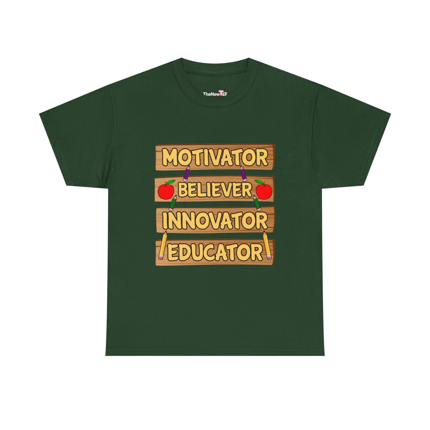 Teacher Motivator Believer Innovator Educator - Unisex T-Shirt
