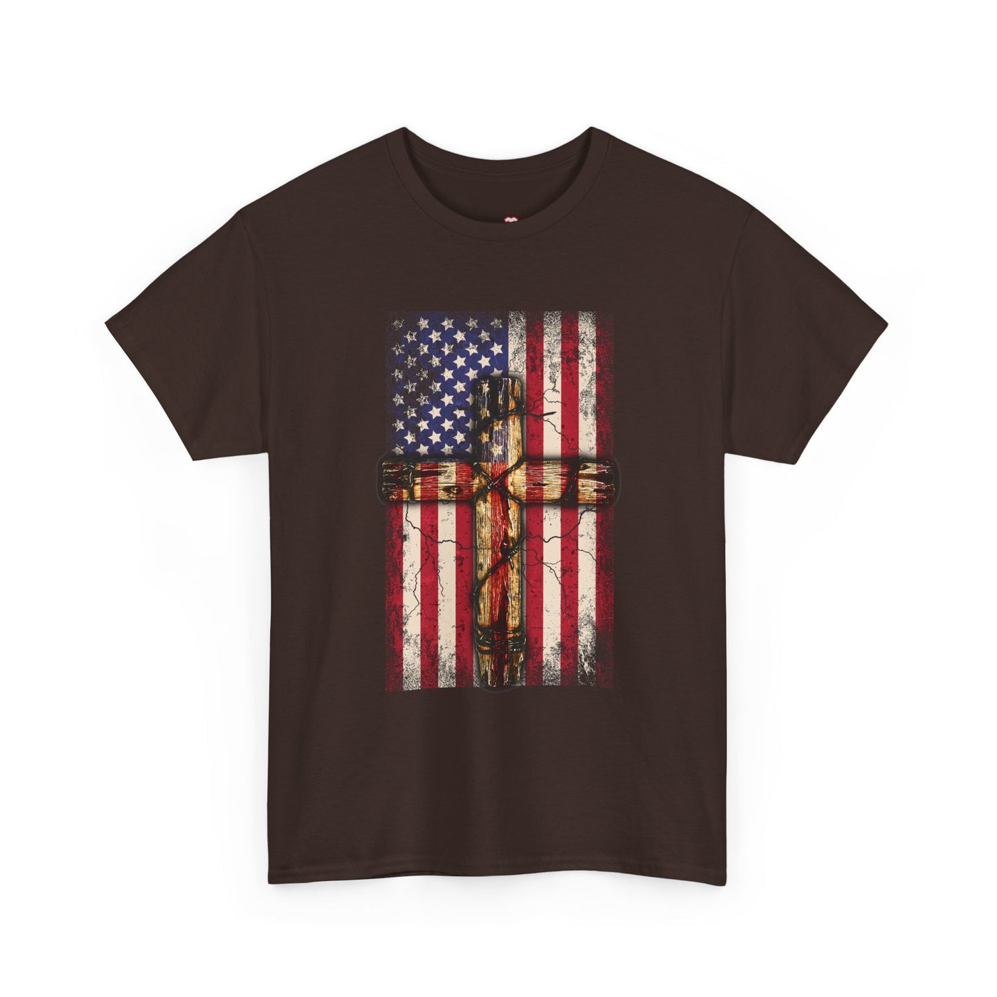 Christian Gift For Men Women Proud American Flag Patriotic - Unisex T-Shirt