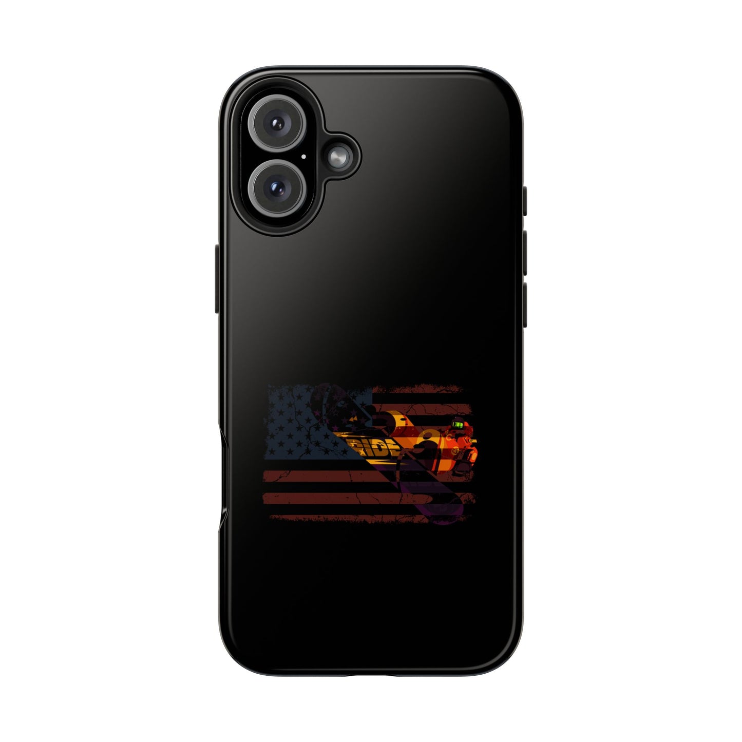 American Flag Camouflage Snowboarding Snowboarder Snowboard Tough Phone Case