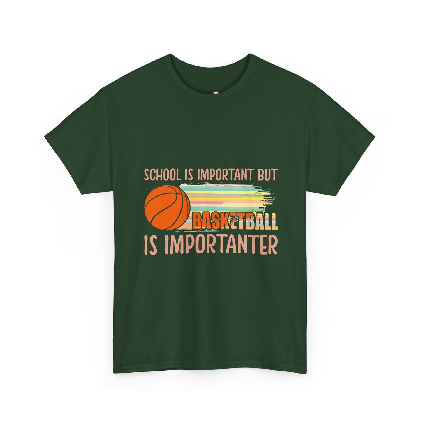 School Is Important But Basketball Is Importanter - Unisex T-Shirt