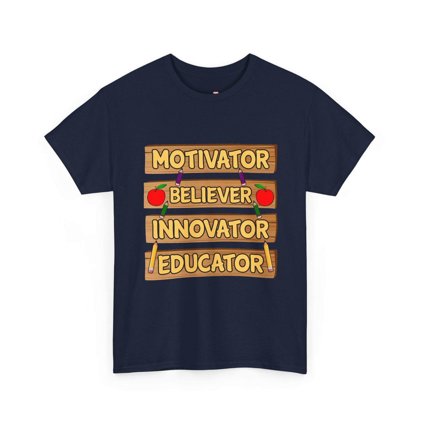 Teacher Motivator Believer Innovator Educator - Unisex T-Shirt