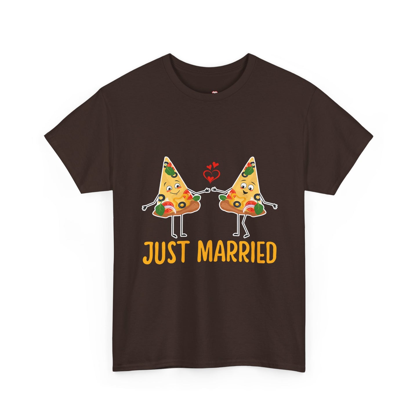 Just Married Pizza Slice - Unisex T-Shirt