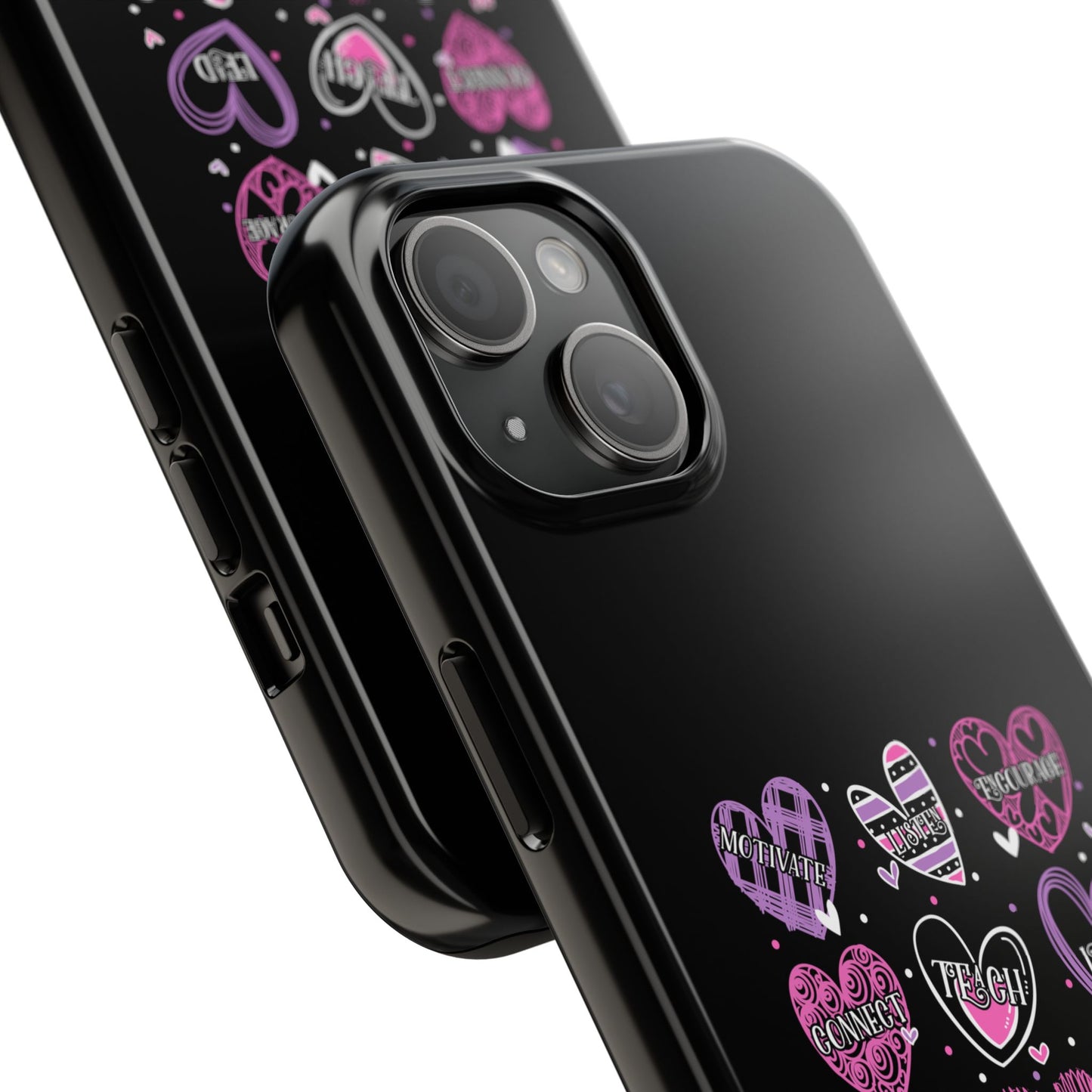 School Secretary Hearts Valentine Valentines Day - Tough Phone Case