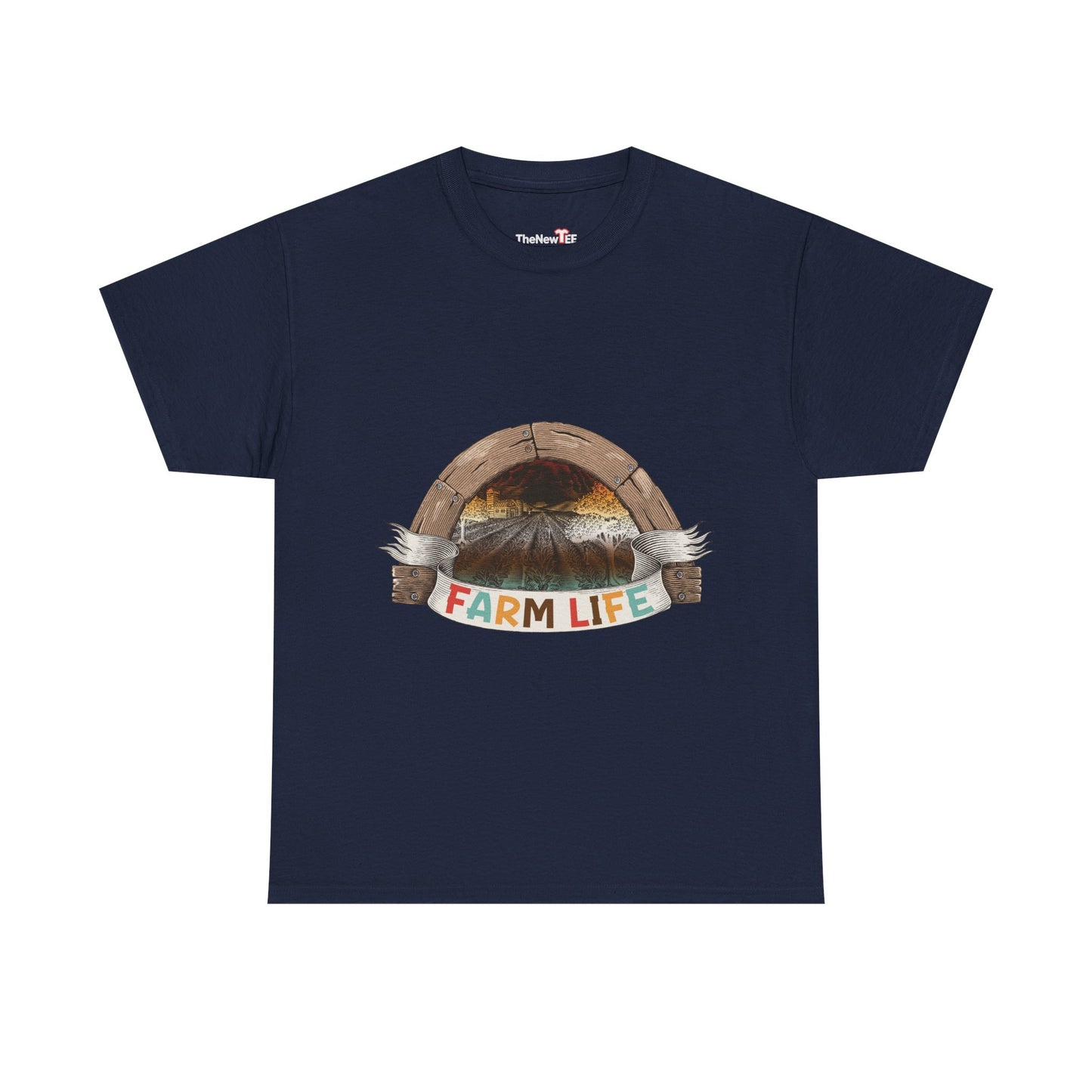 Retro Vintage Farm Life Farming Tractor Family Farmer Gift - Unisex Graphic T-Shirt