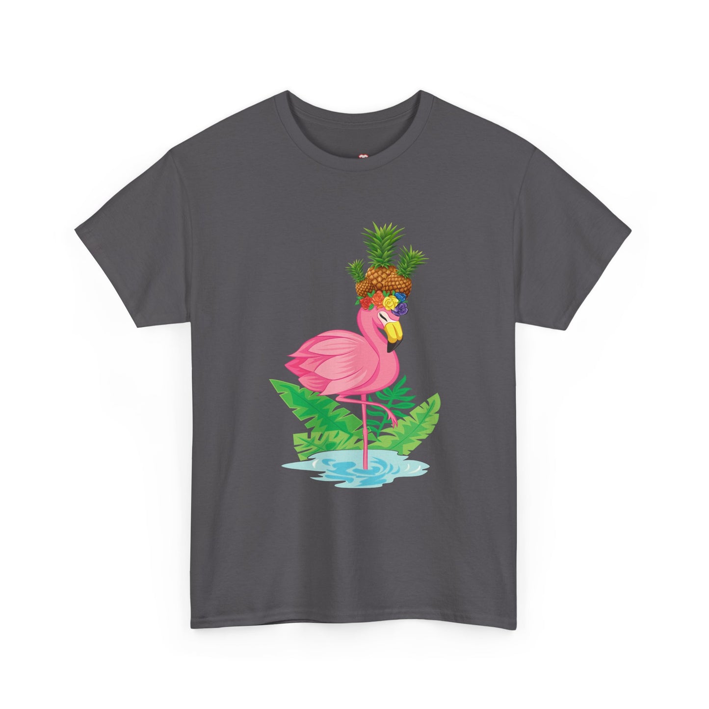 Funny Flamingo Pineapple Pun Lover Gift Pine Mingo - Unisex T-Shirt