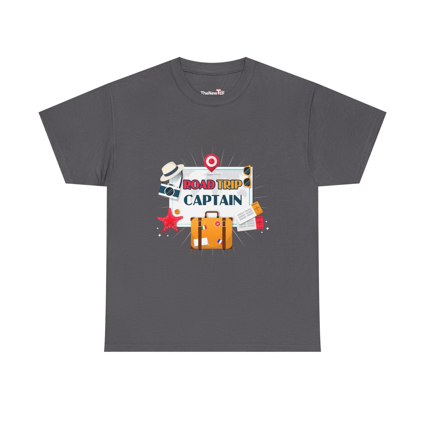 Road Trip Captain Design Outdoor Rv Camping Group Gift - Unisex T-Shirt