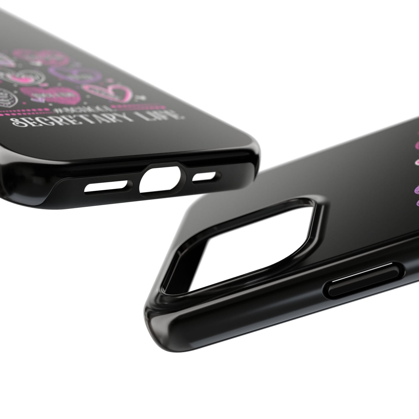School Secretary Hearts Valentine Valentines Day - Tough Phone Case