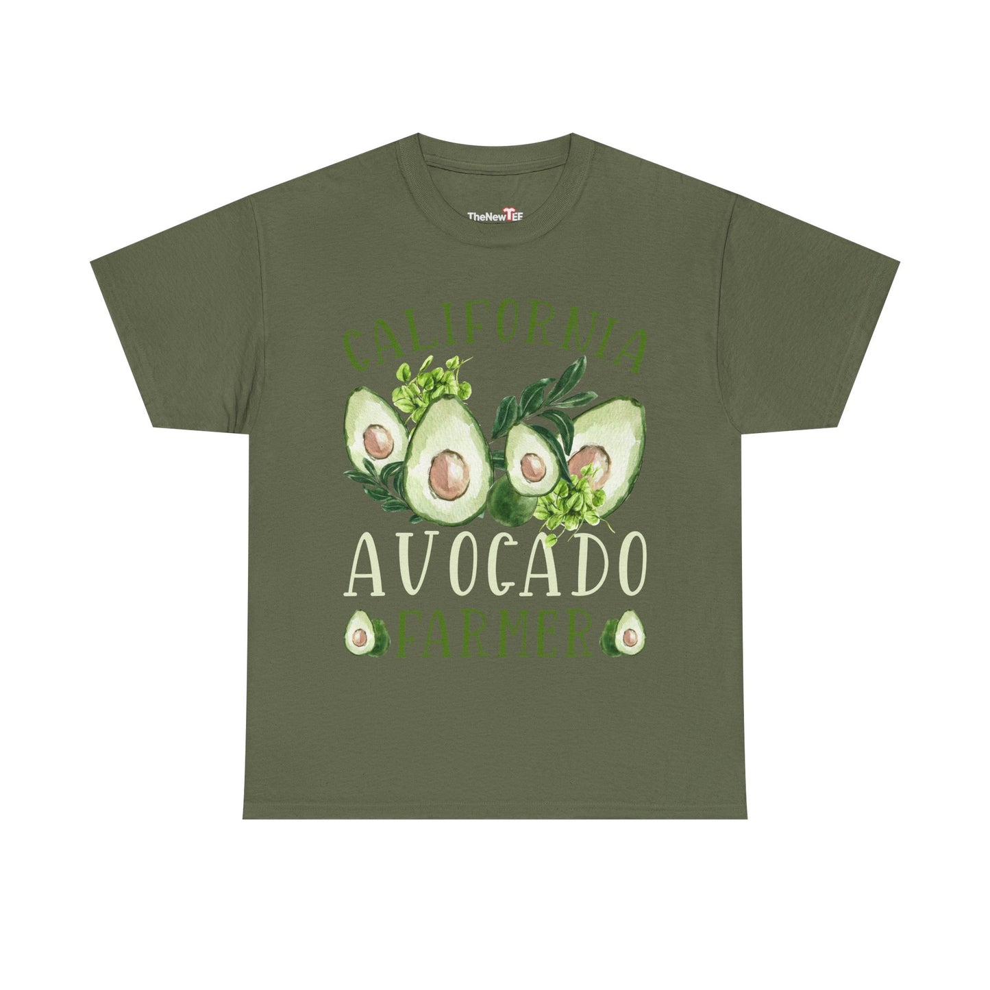 Vegan Food And Avocado Lover Or Guacamole Or Avocado Farmer - Unisex Graphic T-Shirt