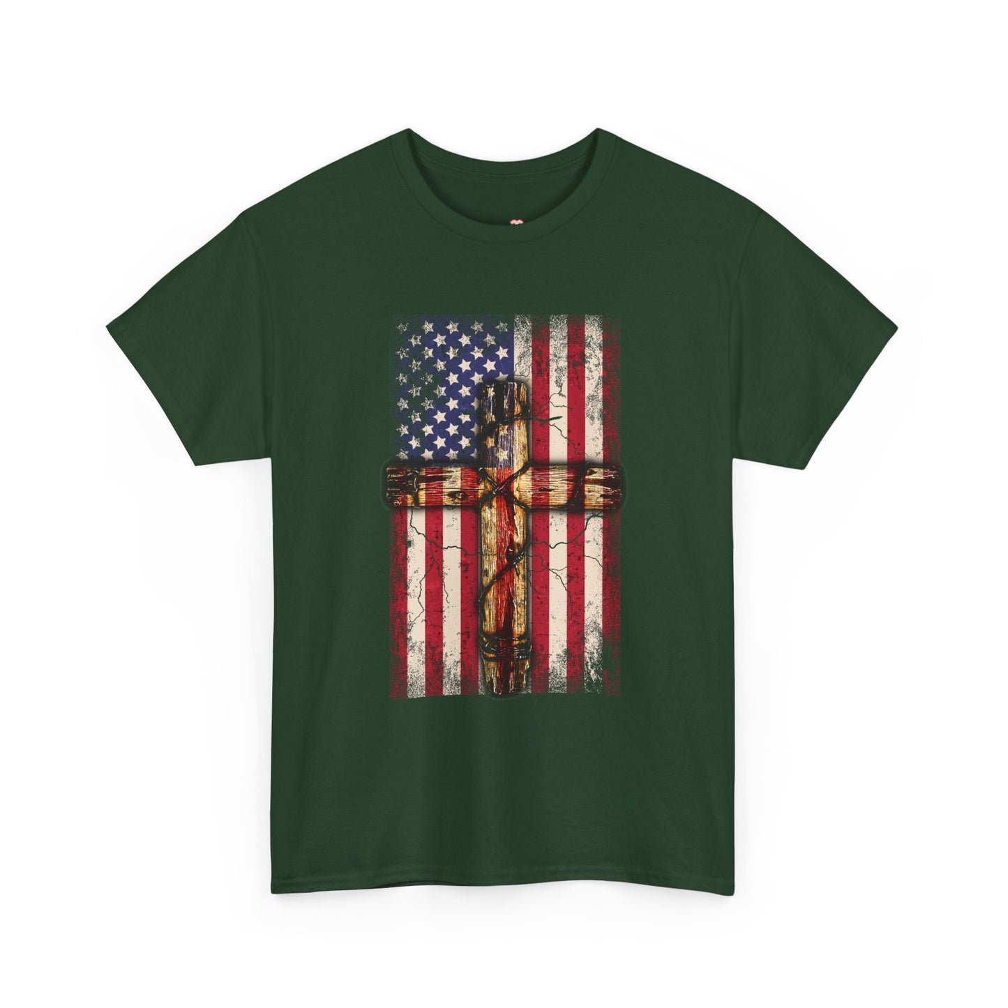 Christian Gift For Men Women Proud American Flag Patriotic - Unisex T-Shirt