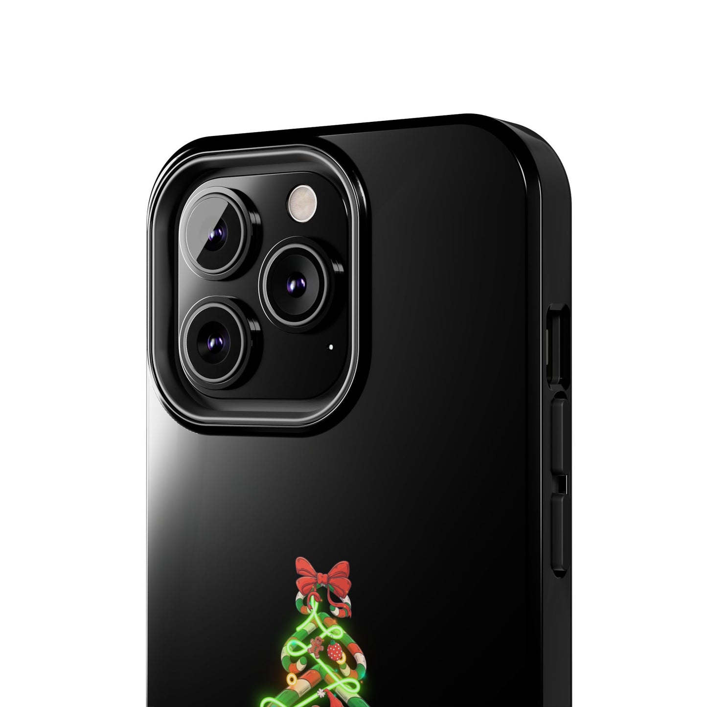 Christmas Candy Cane Xmas Tree Light Gifts - Tough Phone Case