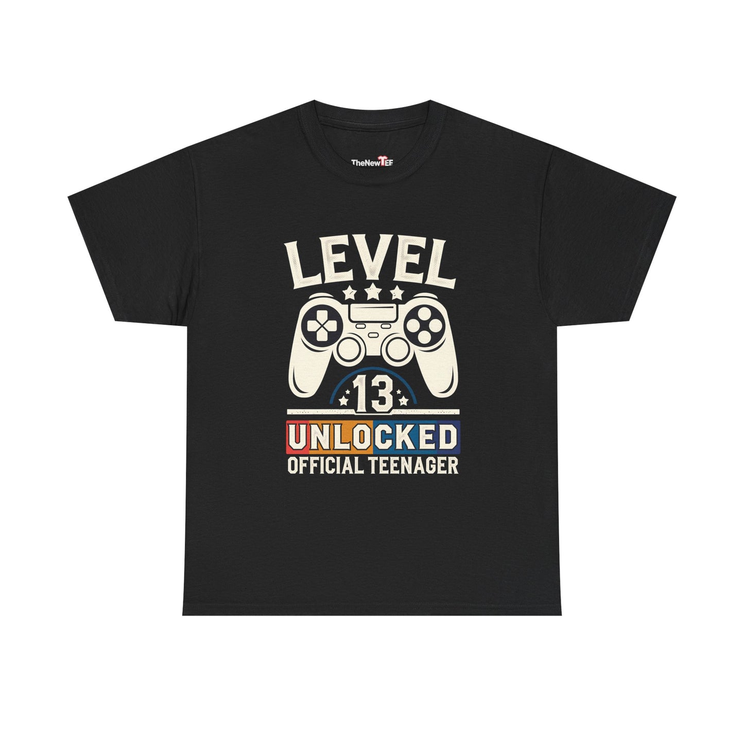 Level Unlocked Controller Tee — Gamer Birthday Shirt