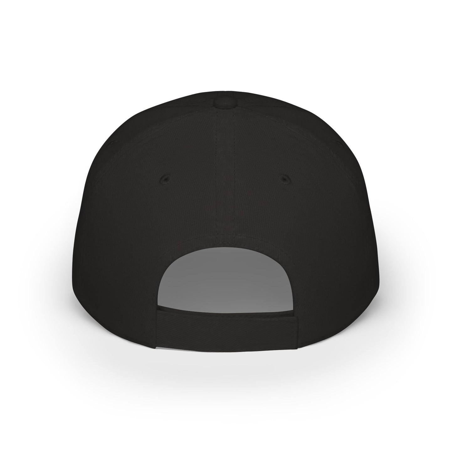 Paris Eiffel Tower Vintage Sketch Low Profile Baseball Cap