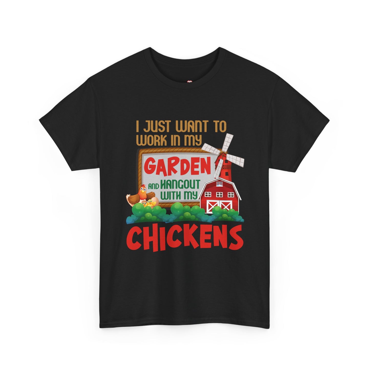 Farm Bird Chicken Funny Gardener Gift Farmer Gardening - Unisex T-Shirt