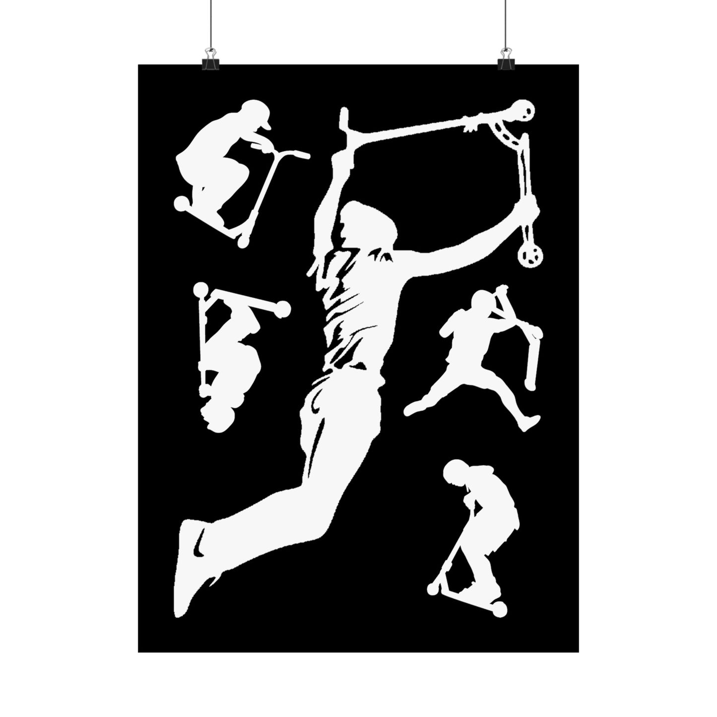 Stunt Scooter Scootering Tricks - Wall Art