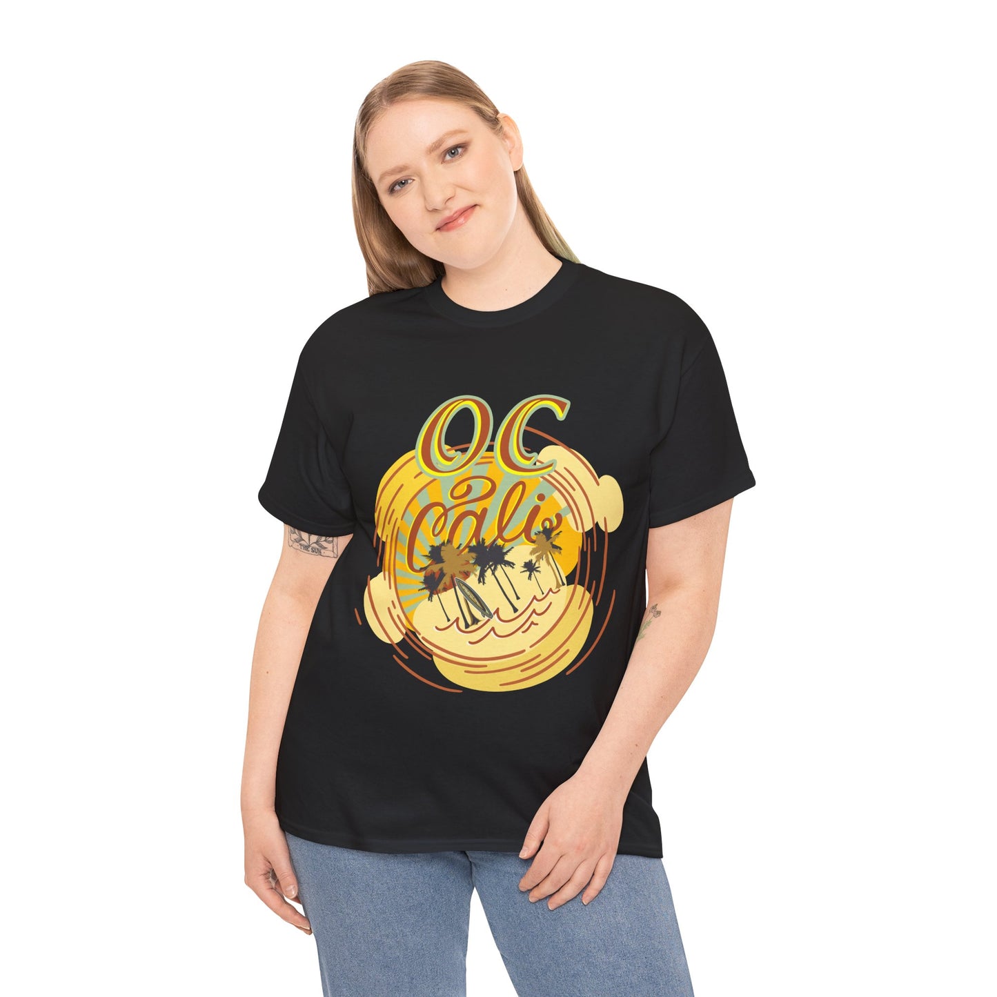 Oc Cali Orange County California Beach Sun Surf - Unisex Graphic T-Shirt