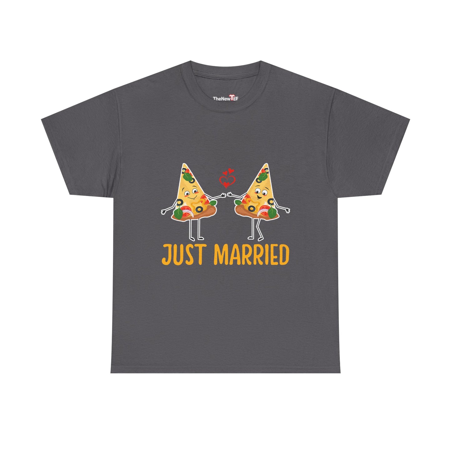 Just Married Pizza Slice - Unisex T-Shirt