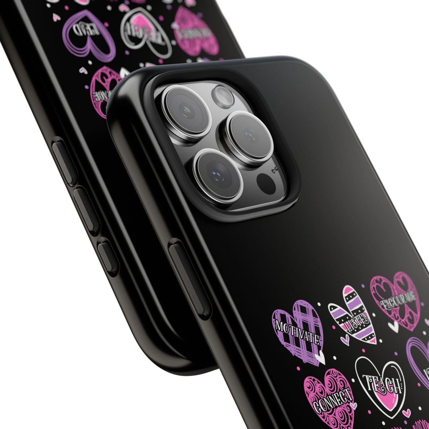 School Secretary Hearts Valentine Valentines Day - Tough Phone Case