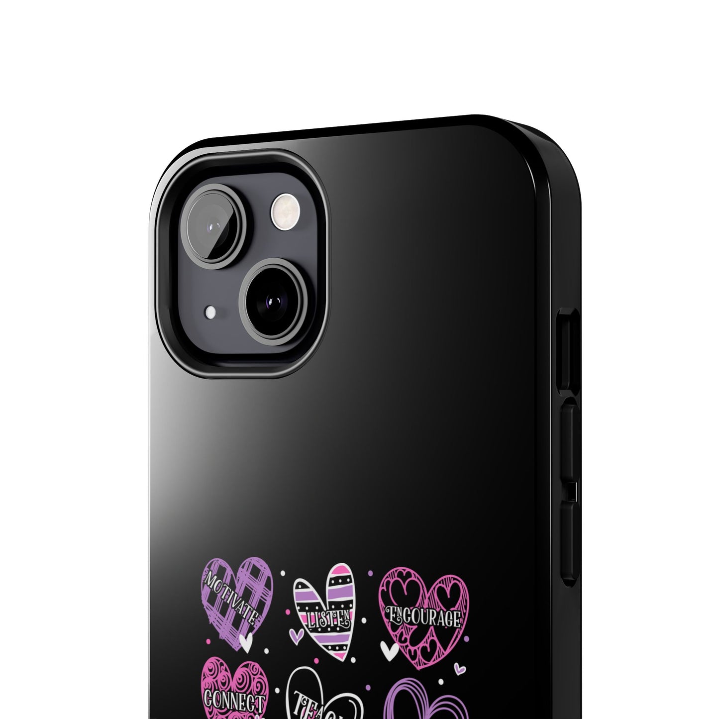 School Secretary Hearts Valentine Valentines Day - Tough Phone Case
