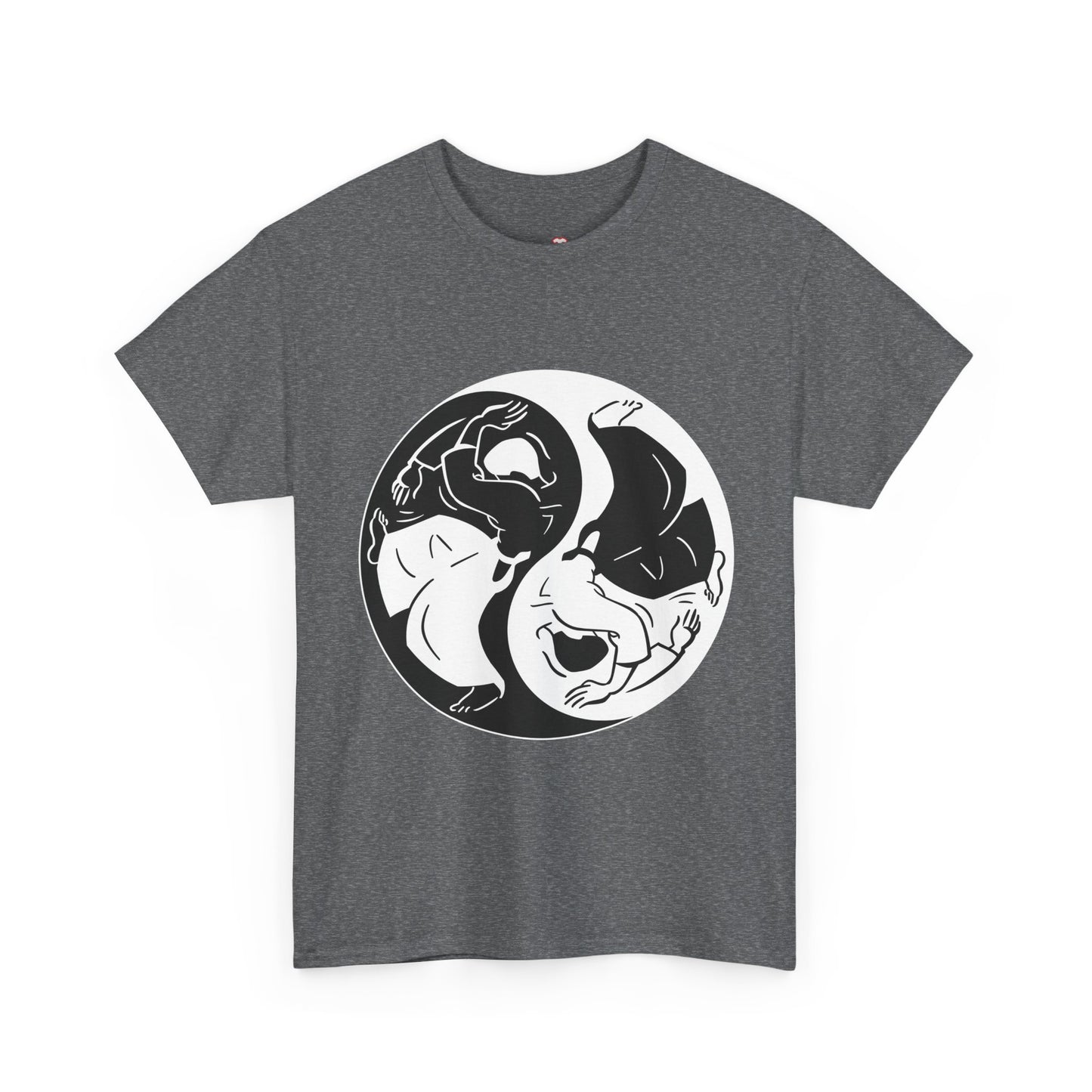 Whirling Dervish Yin Yang Balance Harmony Unisex Graphic T-Shirt