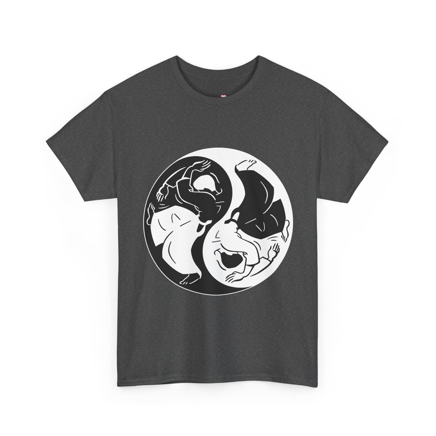Whirling Dervish Yin Yang Balance Harmony Unisex Graphic T-Shirt
