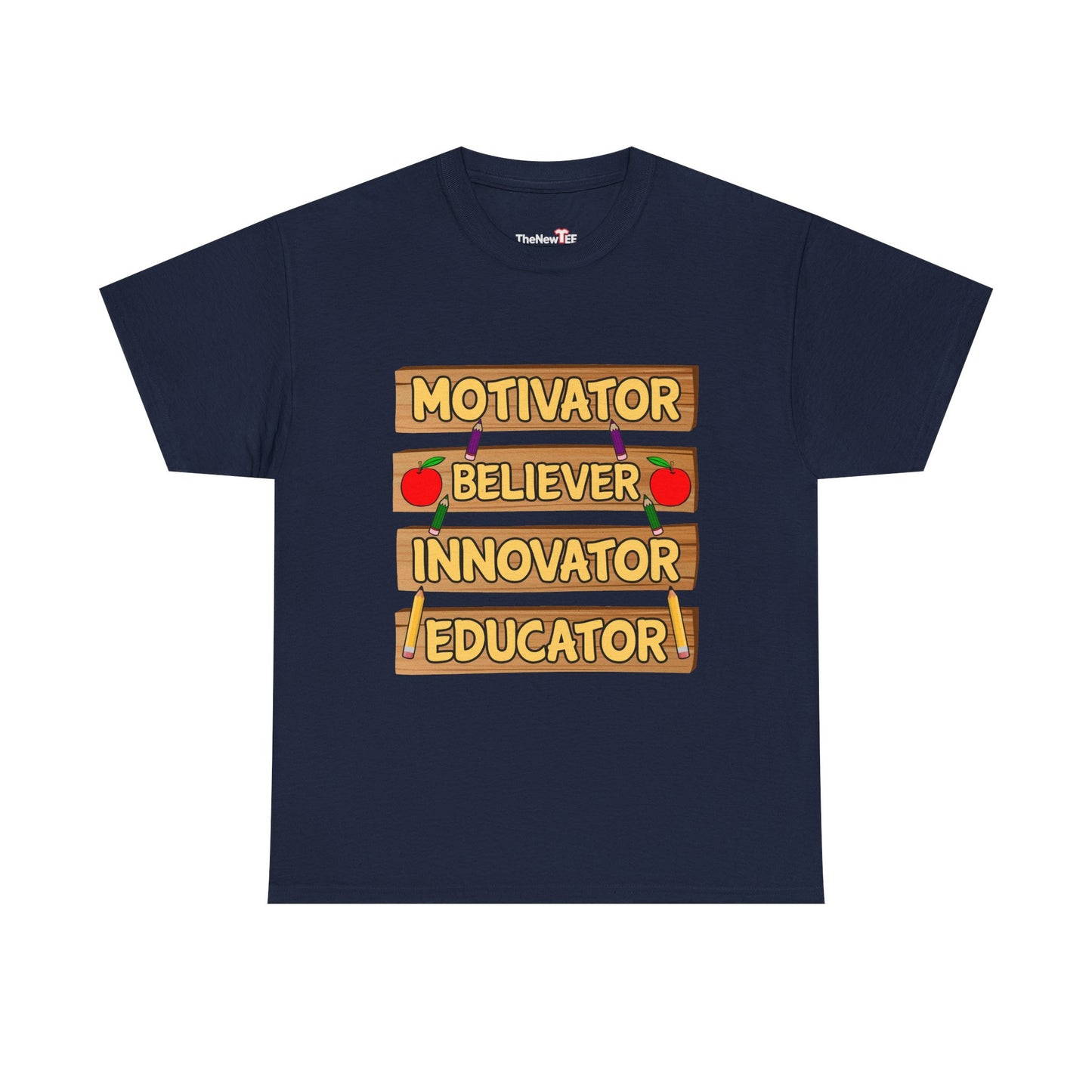 Teacher Motivator Believer Innovator Educator - Unisex T-Shirt