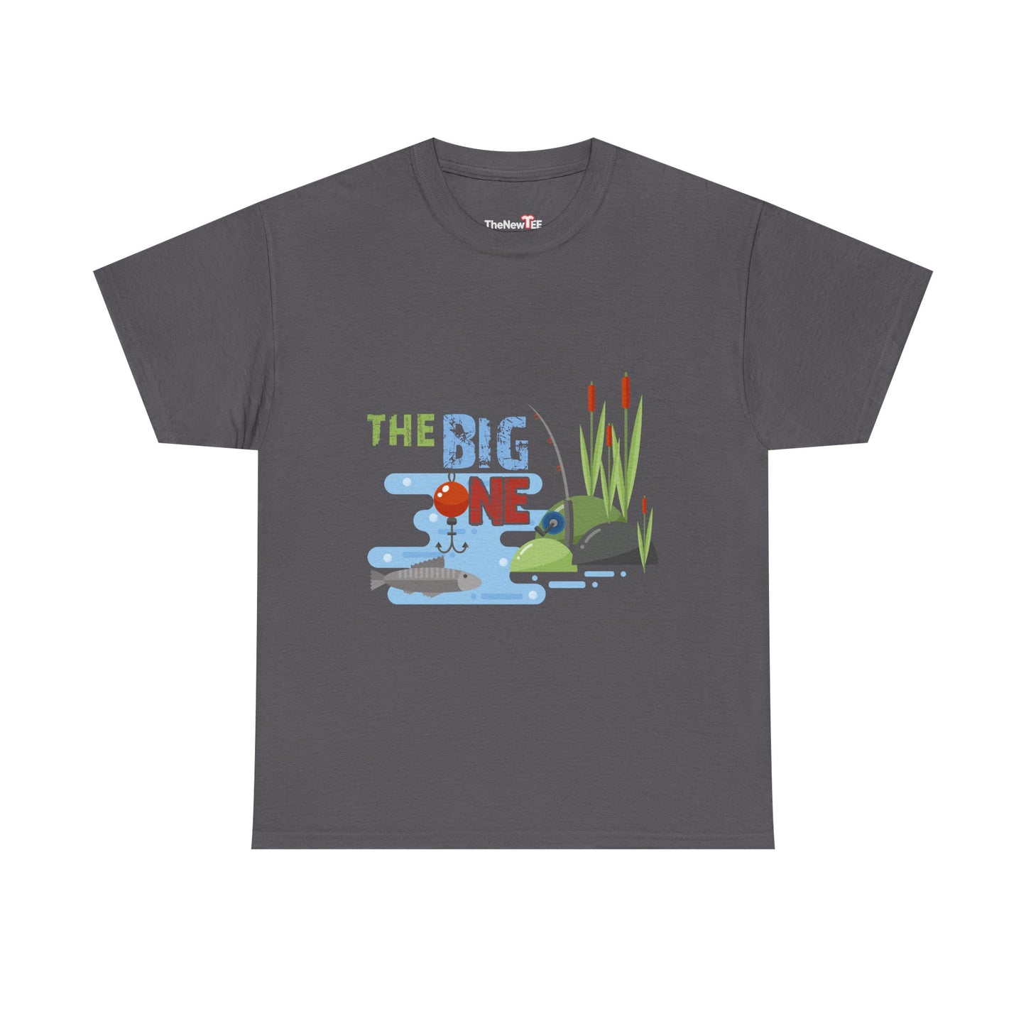 Kids Fishing The Big One Year 1St First Birthday Little Fisherman - Unisex T-Shirt