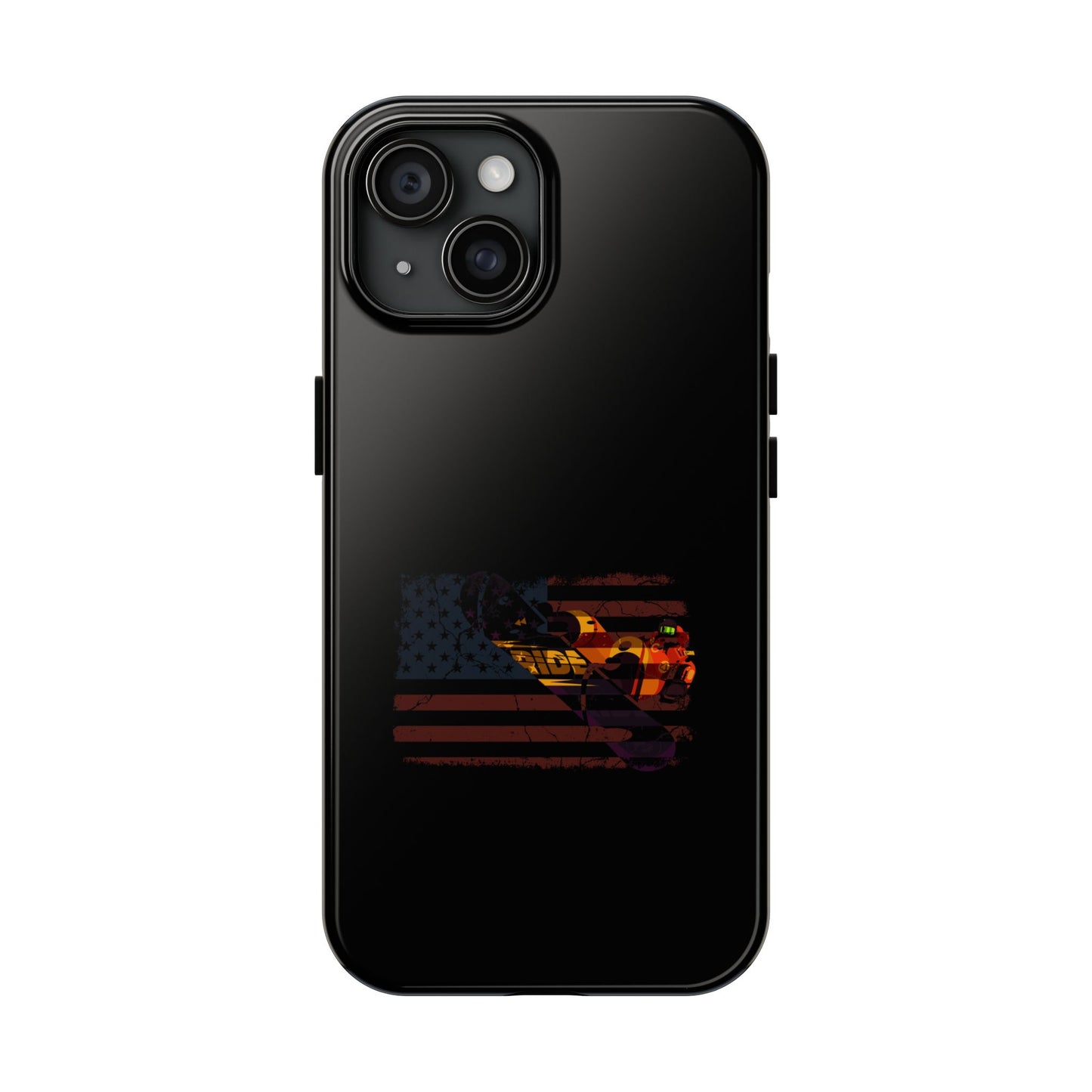 American Flag Camouflage Snowboarding Snowboarder Snowboard Tough Phone Case