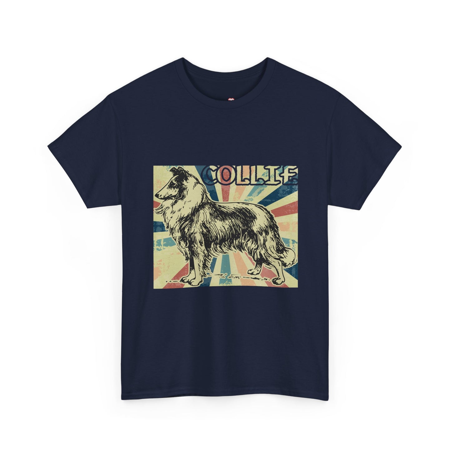 Smooth Collie Vintage Style Dog - Unisex T-Shirt