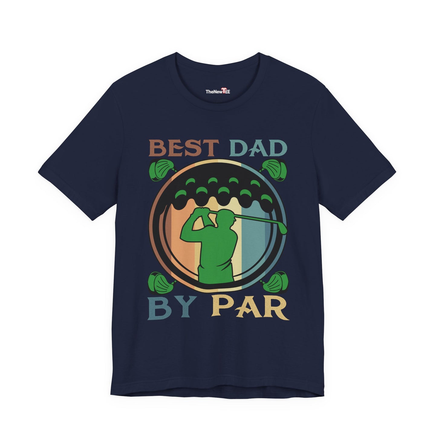 BEST DAD BY PAR Golf Dad Funny TShirt