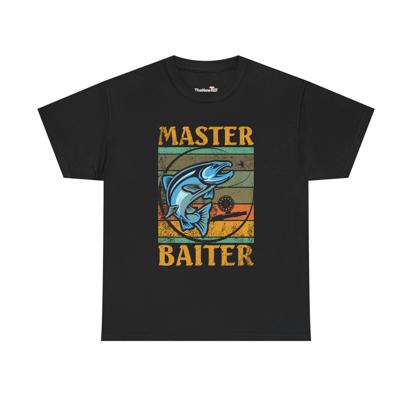 Master Baiter Vintage Bass Fishing Funny Camping - Unisex T-Shirt