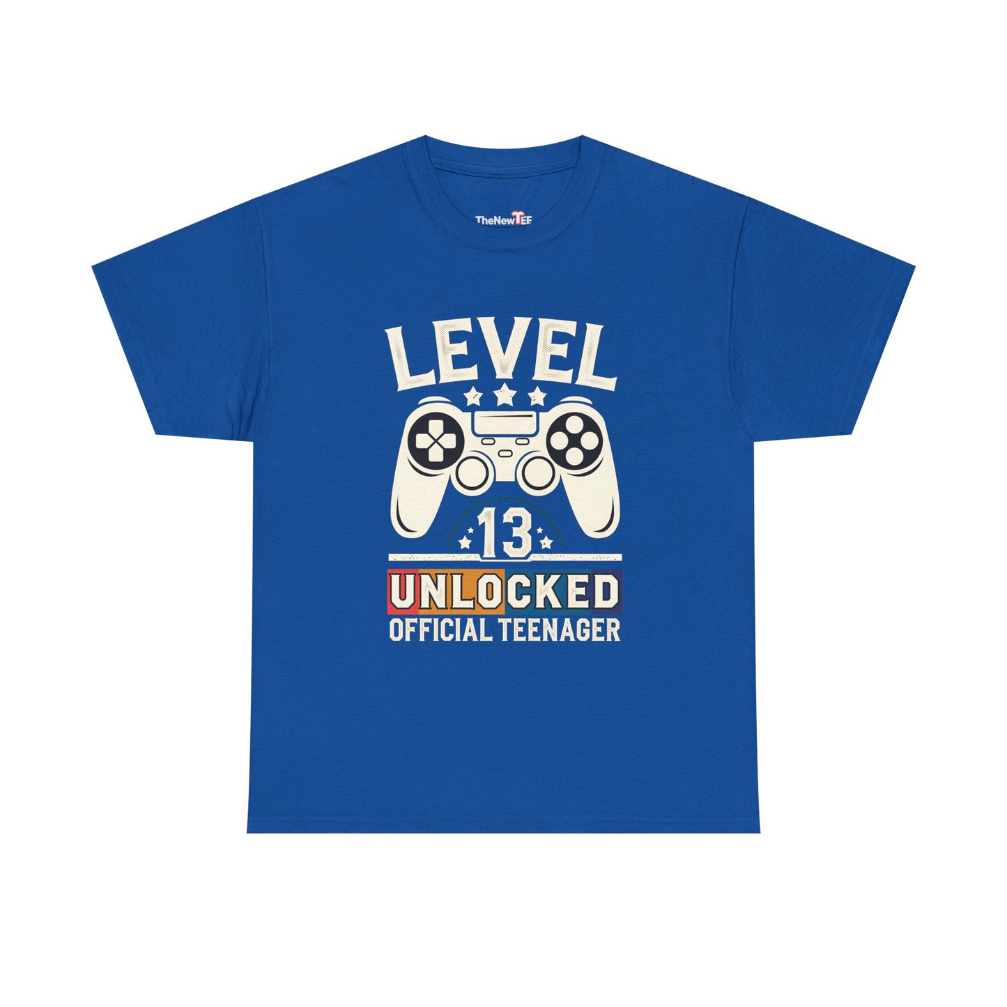 Level Unlocked Controller Tee — Gamer Birthday Shirt