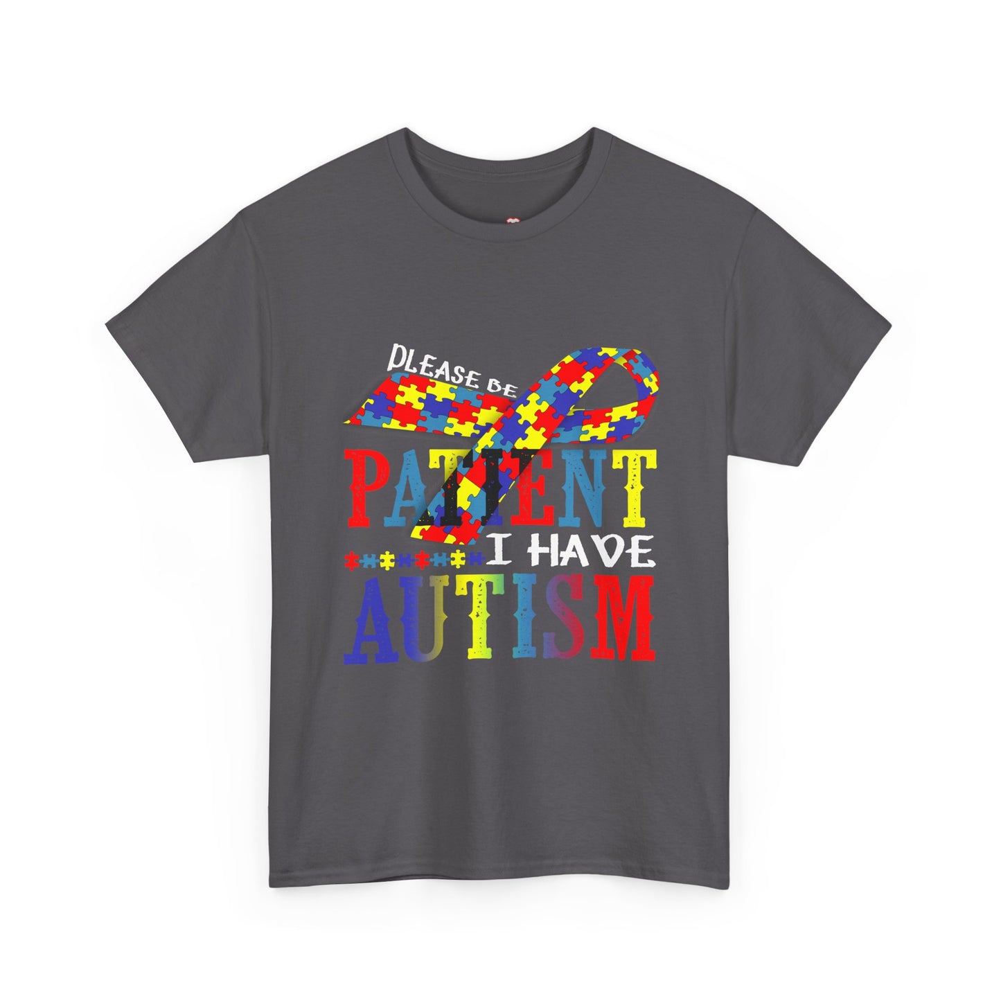 Please Be Patient I Have Autism Puzzle Hand Gift - Unisex T-Shirt