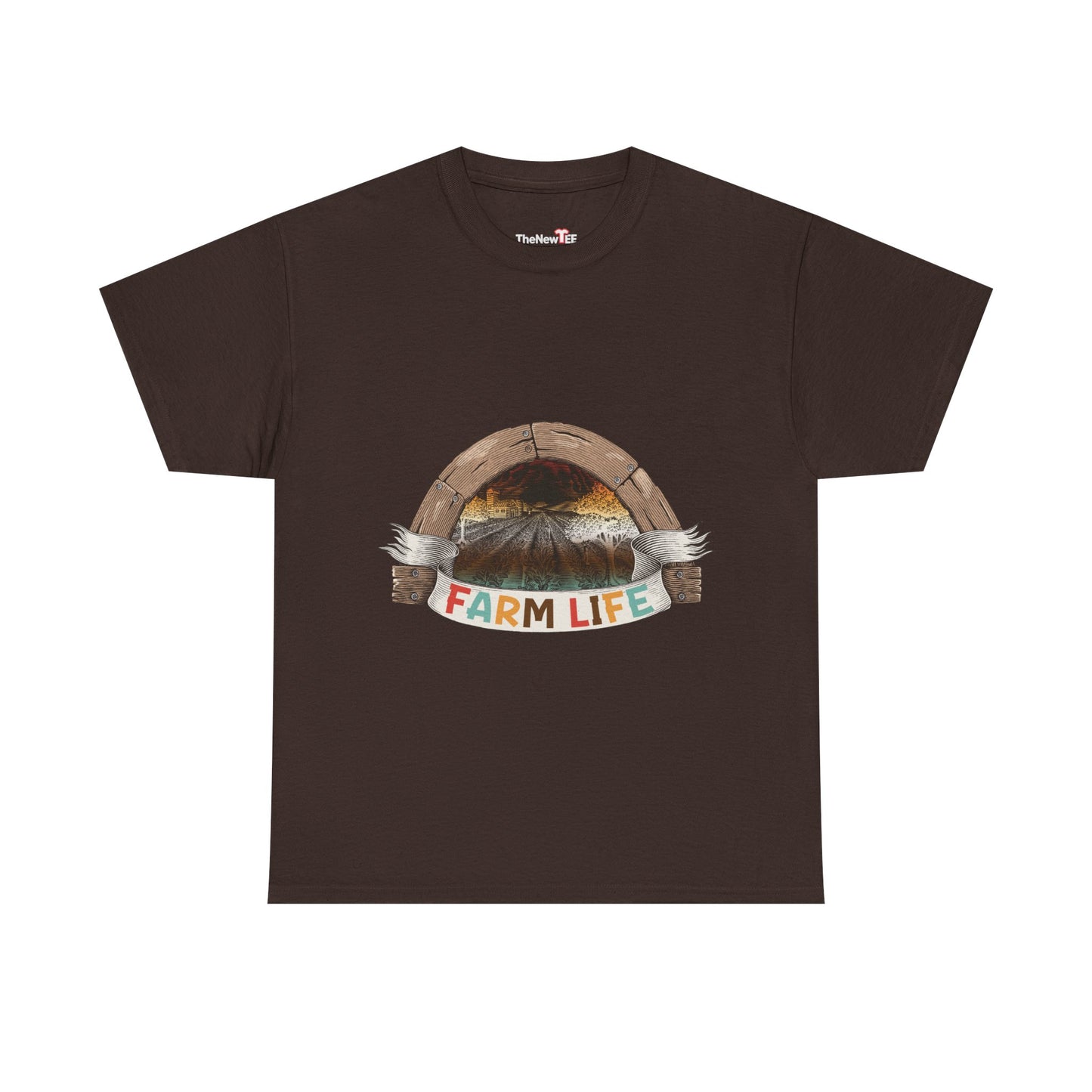 Retro Vintage Farm Life Farming Tractor Family Farmer Gift - Unisex Graphic T-Shirt