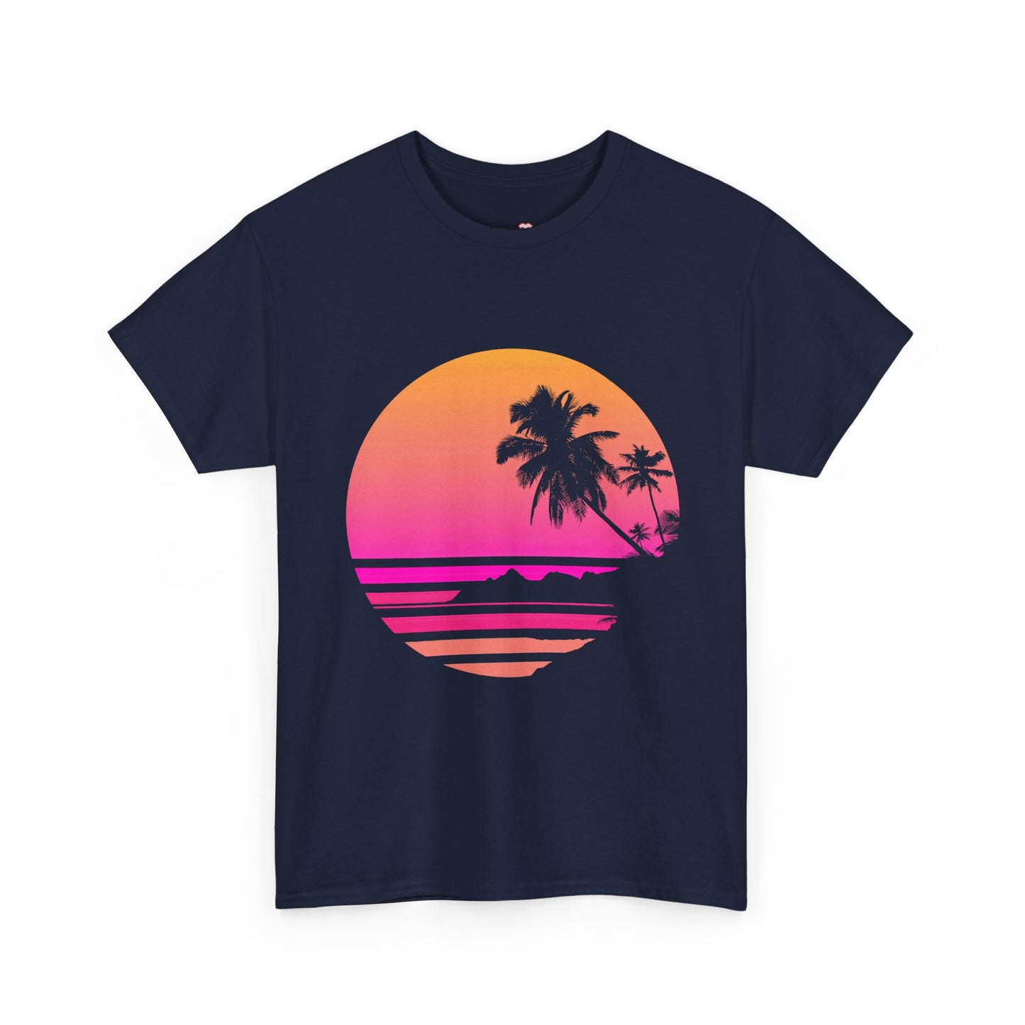Palm Tree Shirt Tropical Beach Vintage Retro Style 70S 80S - Unisex T-Shirt