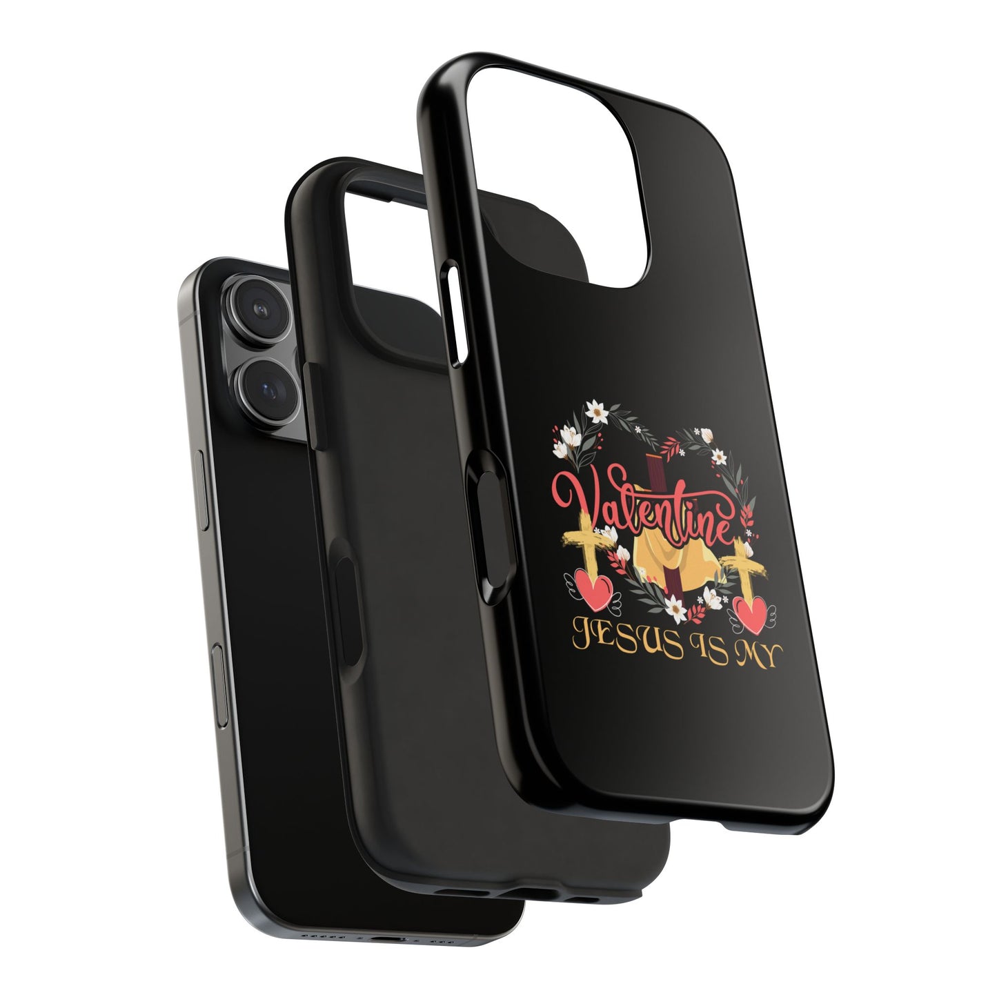 Jesus Is My Valentine Heart Valentine'S Day - Tough Phone Case