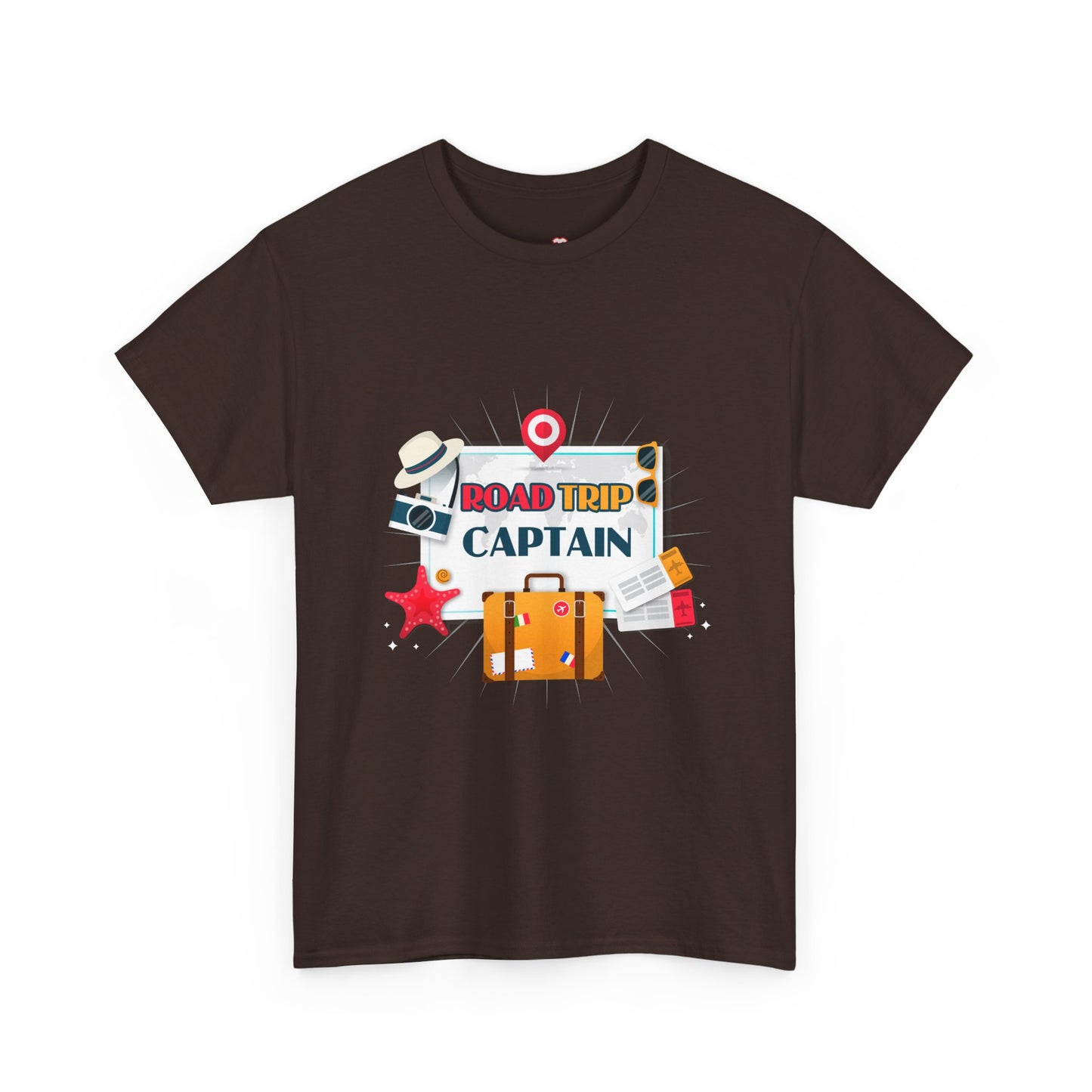 Road Trip Captain Design Outdoor Rv Camping Group Gift - Unisex T-Shirt