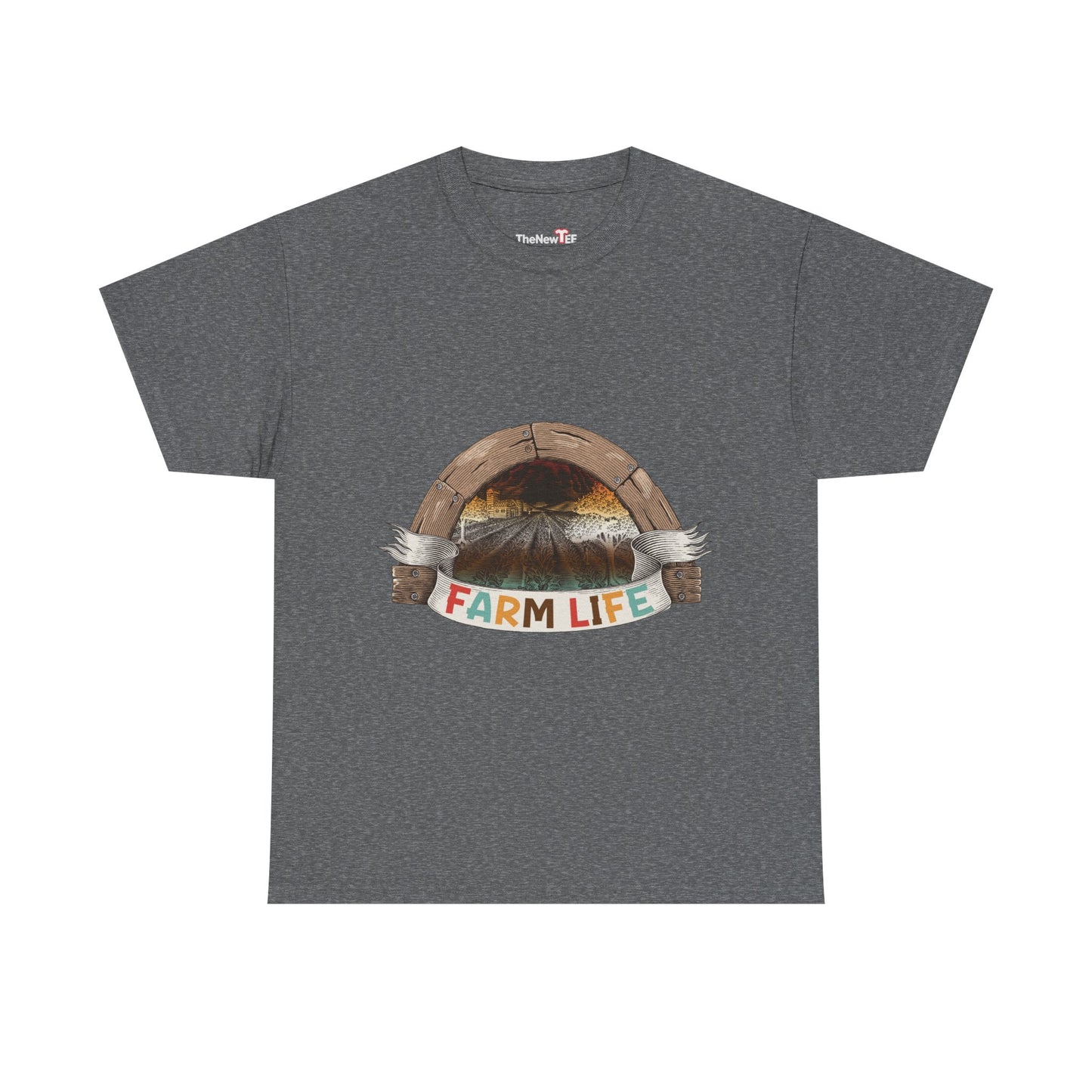 Retro Vintage Farm Life Farming Tractor Family Farmer Gift - Unisex Graphic T-Shirt