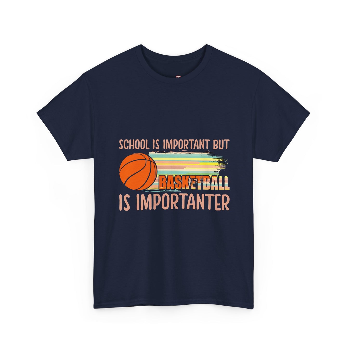 School Is Important But Basketball Is Importanter - Unisex T-Shirt