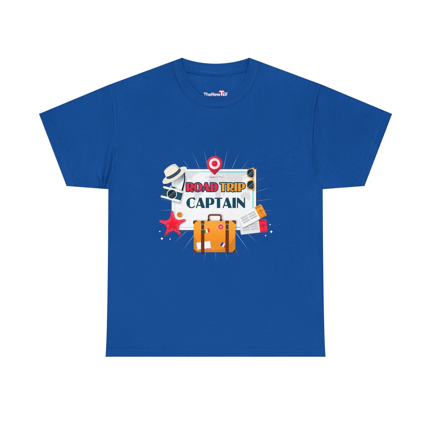 Road Trip Captain Design Outdoor Rv Camping Group Gift - Unisex T-Shirt