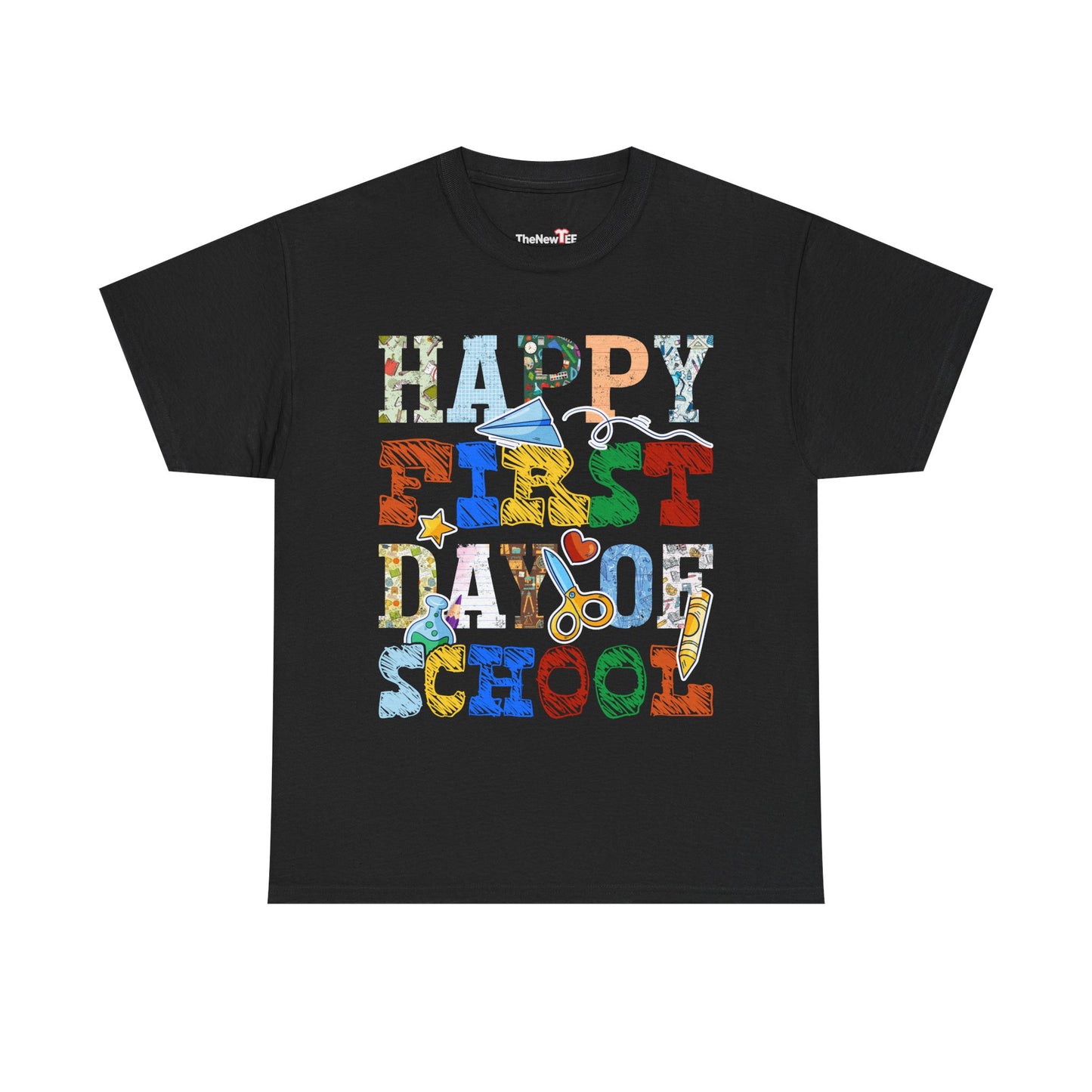 Happy First Day Of School Teacher Back To School Student - Unisex Graphic T-Shirt