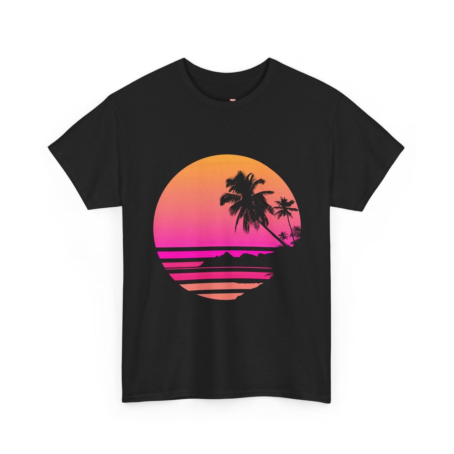 Palm Tree Shirt Tropical Beach Vintage Retro Style 70S 80S - Unisex T-Shirt